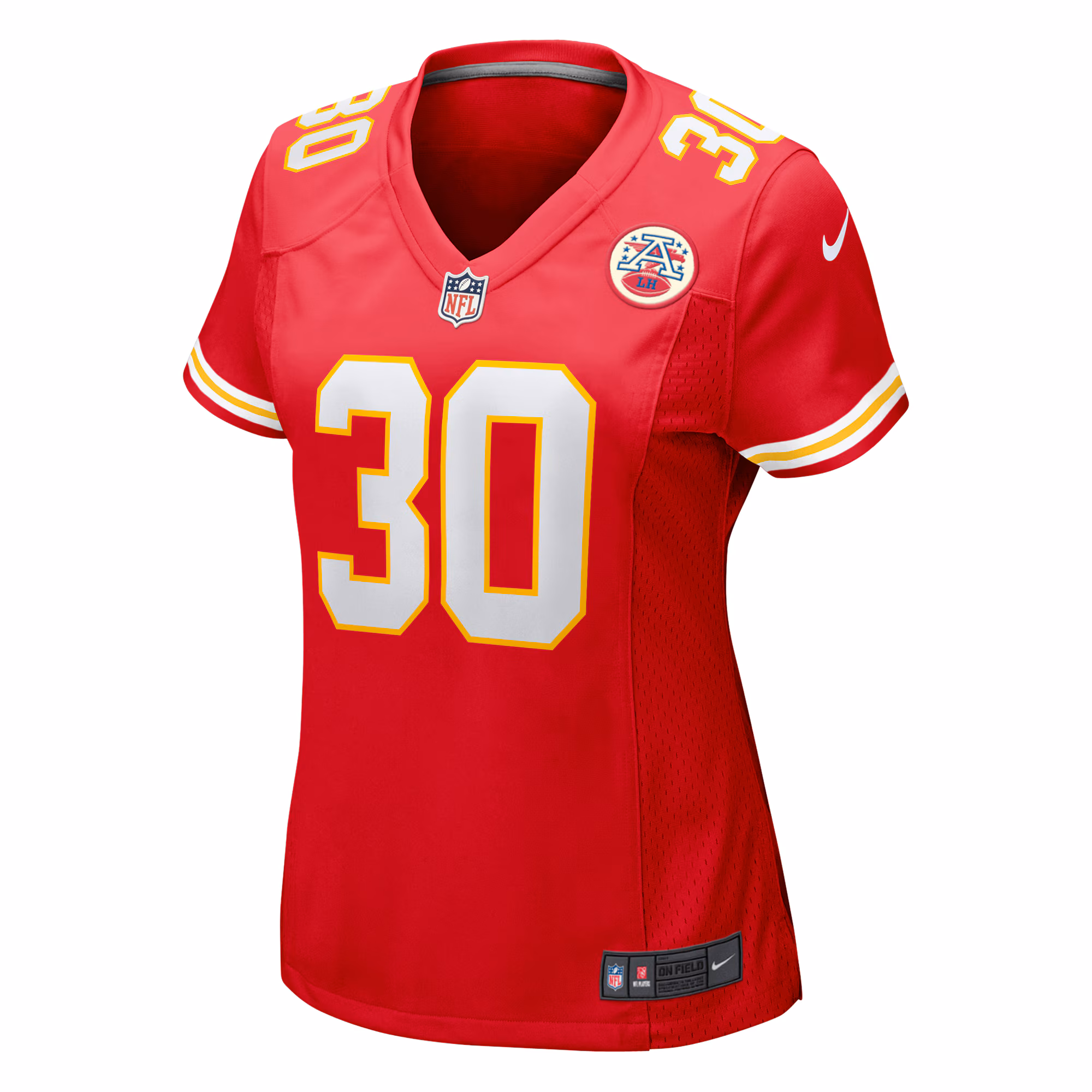 Darius Rush Kansas City Chiefs Nike Women's Team Game Jersey -  Red