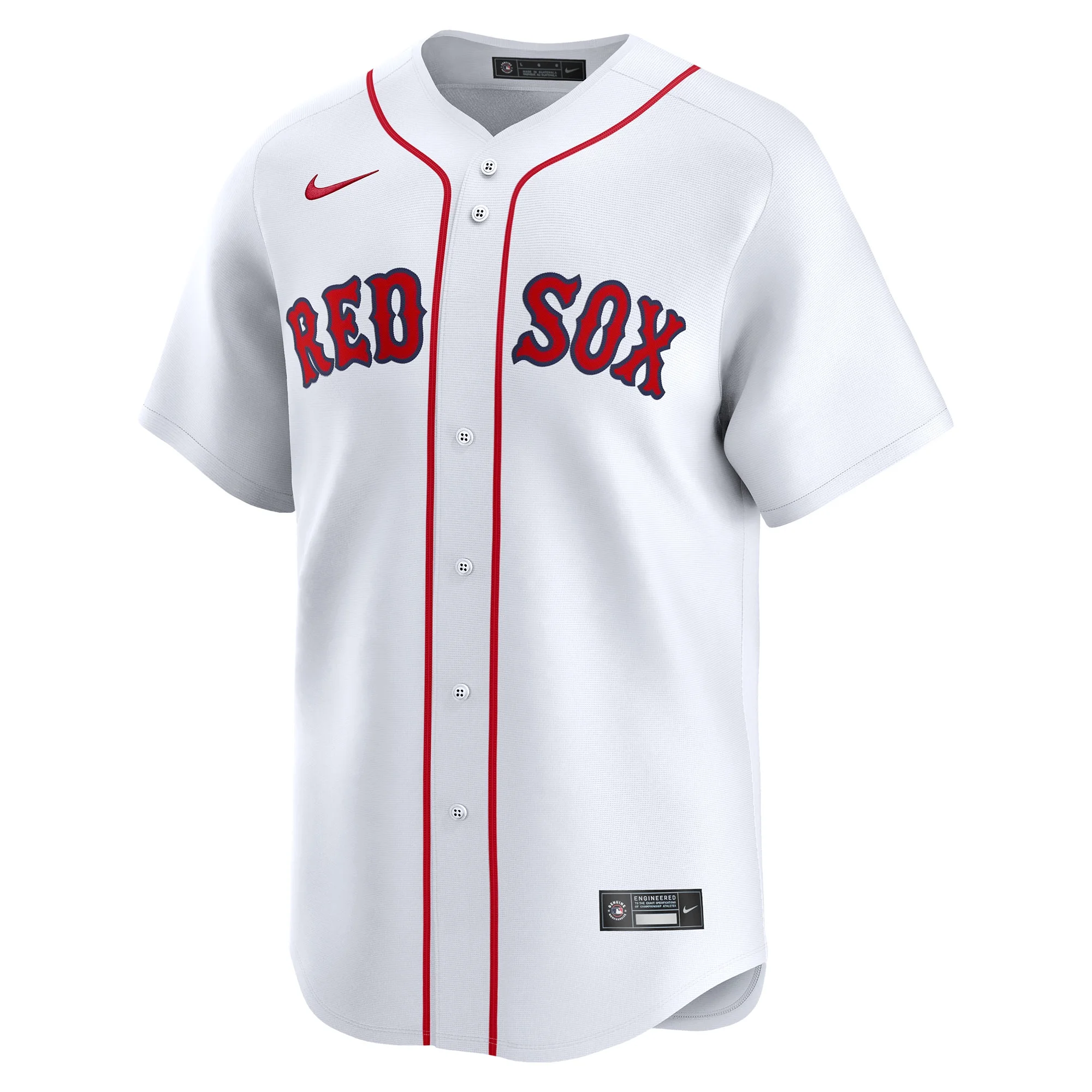 Men's Nike White Boston Red Sox Home Limited Jersey