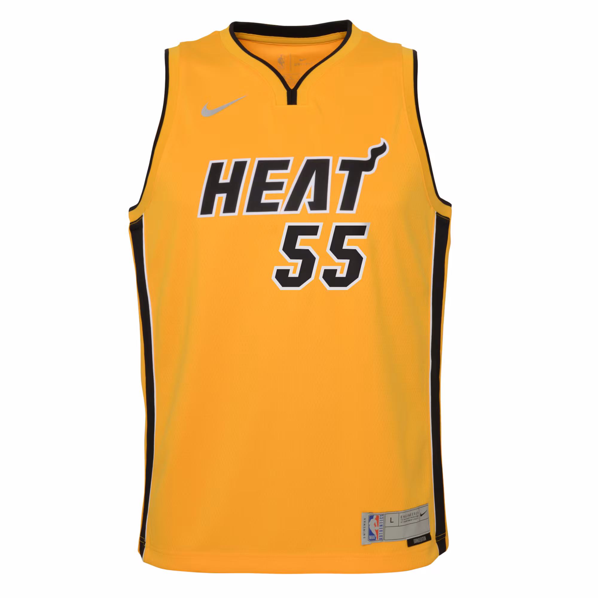 Duncan Robinson Miami Heat Nike Youth 2020/21 Swingman Player Jersey Trophy Gold - Earned Edition