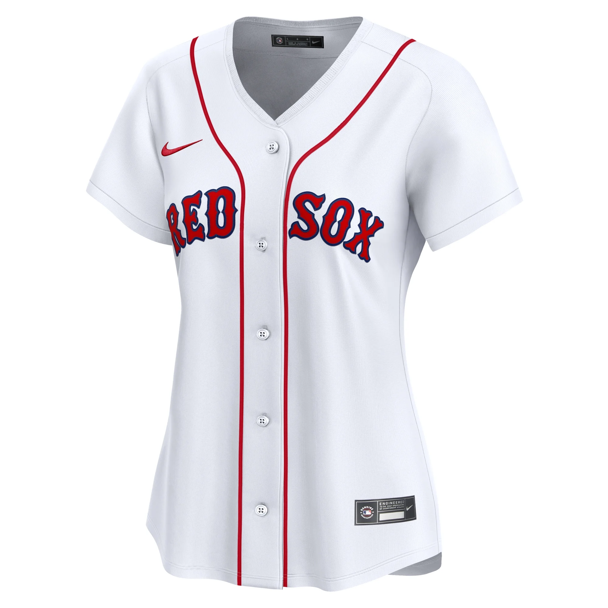 Women's Nike White Boston Red Sox #1 Mom Home Limited Jersey