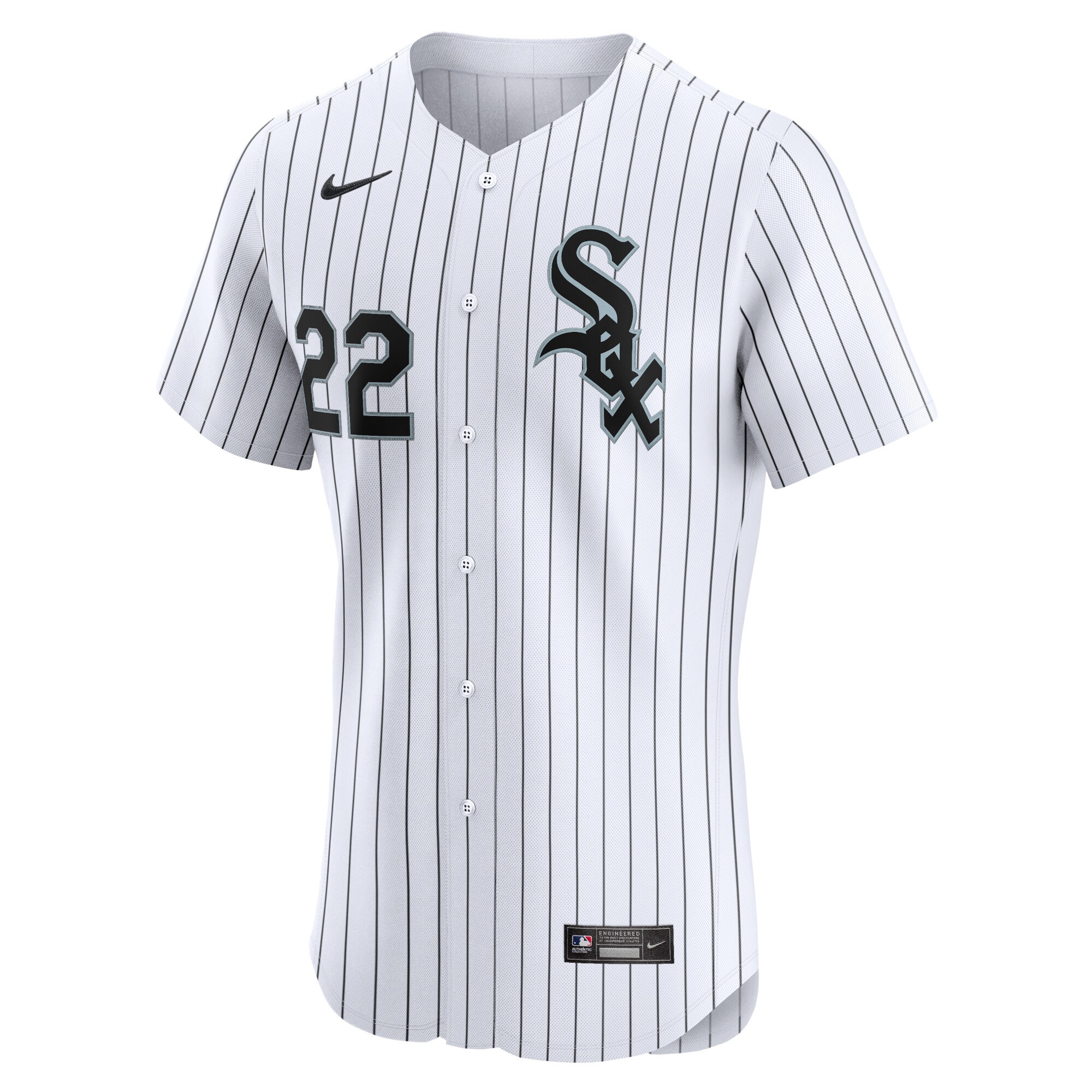 Oscar Colas Chicago White Sox Nike Home Elite Player Jersey - White