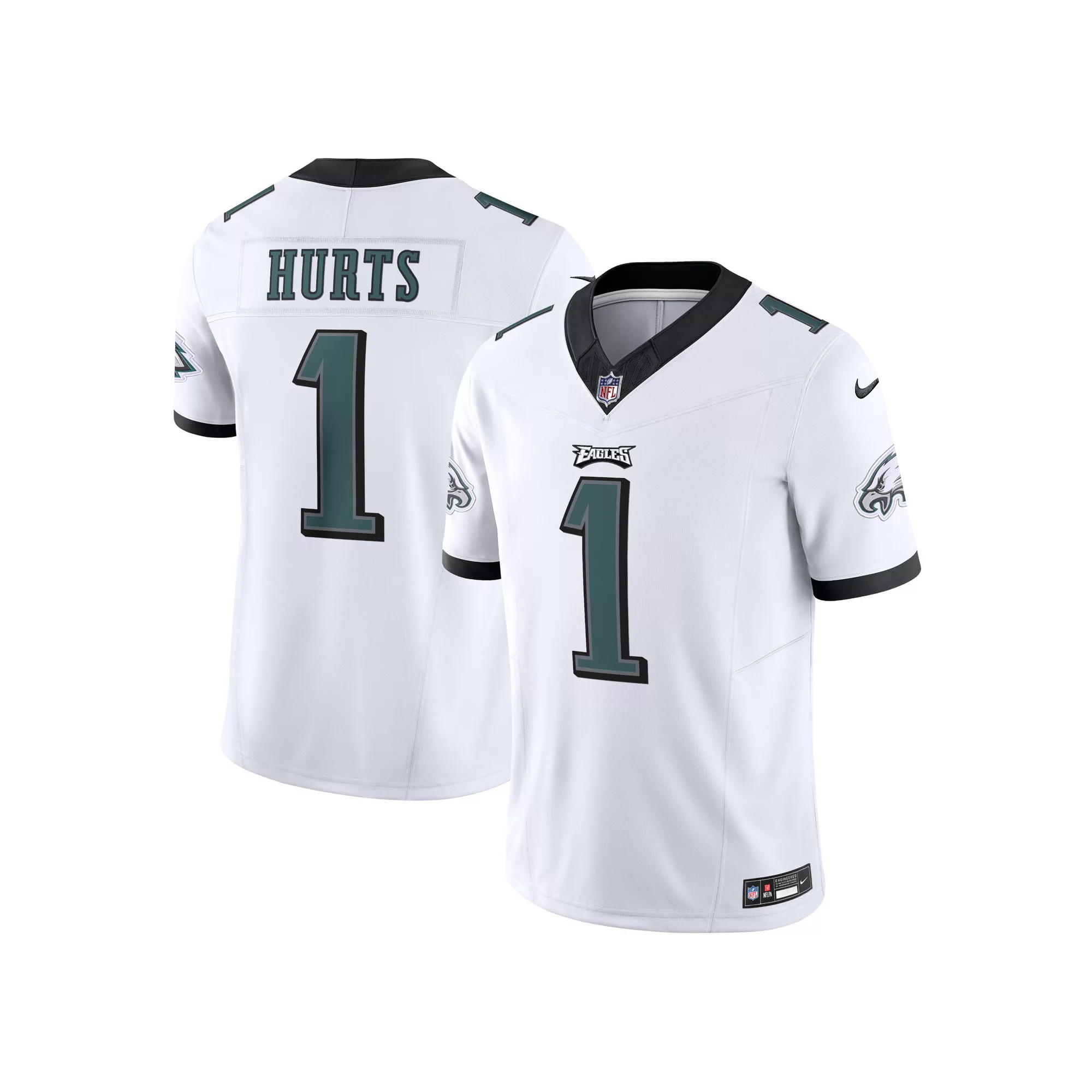 Men's Nike Jalen Hurts White Philadelphia Eagles Vapor F.U.S.E. Limited  Jersey