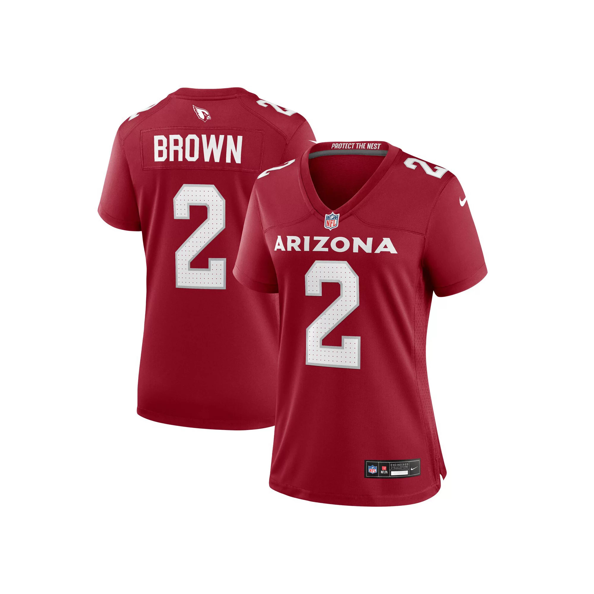 Women's Nike Marquise Brown Cardinal Arizona Cardinals Home Game Jersey