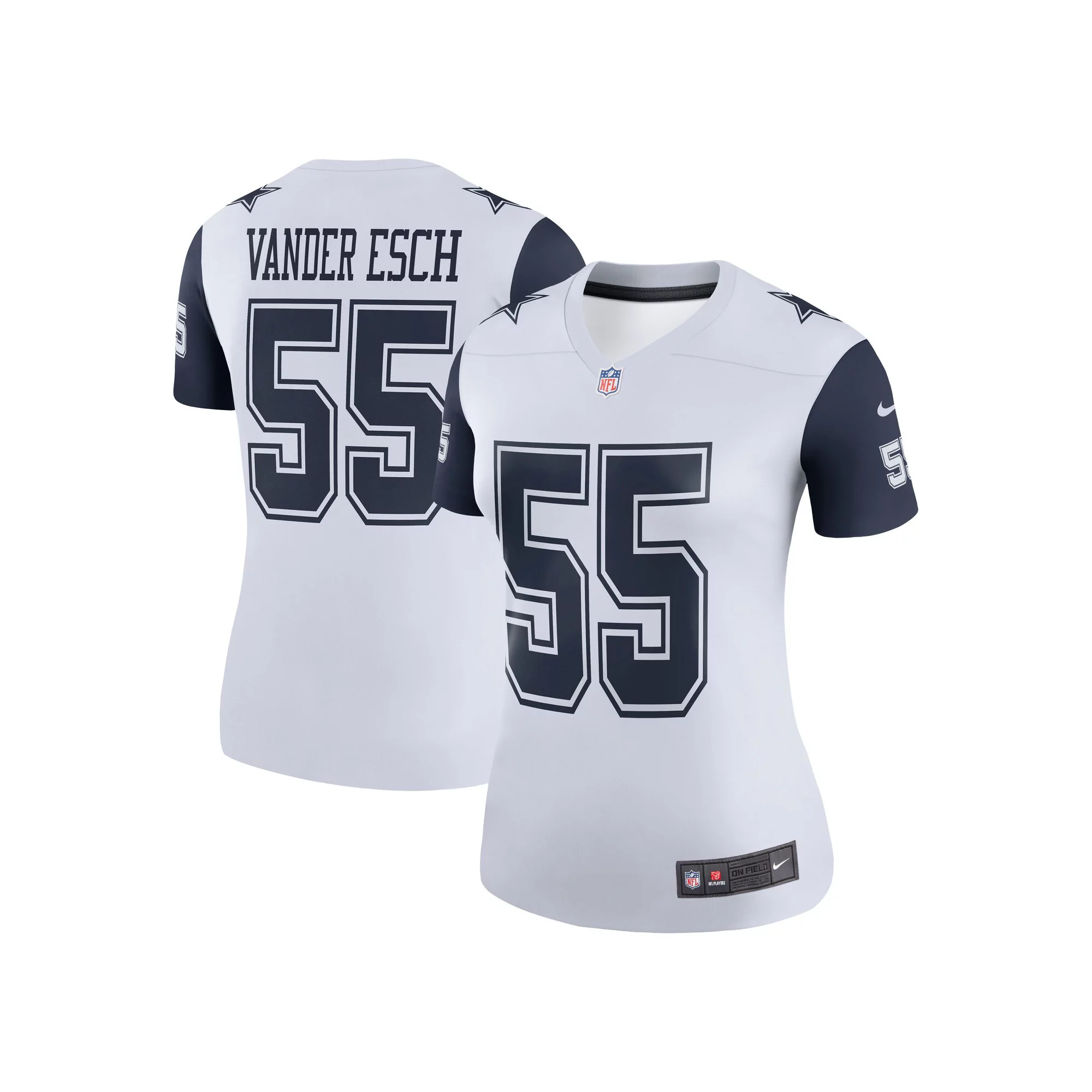 Women's Nike Leighton Vander Esch White Dallas Cowboys Color Rush Legend Player Jersey