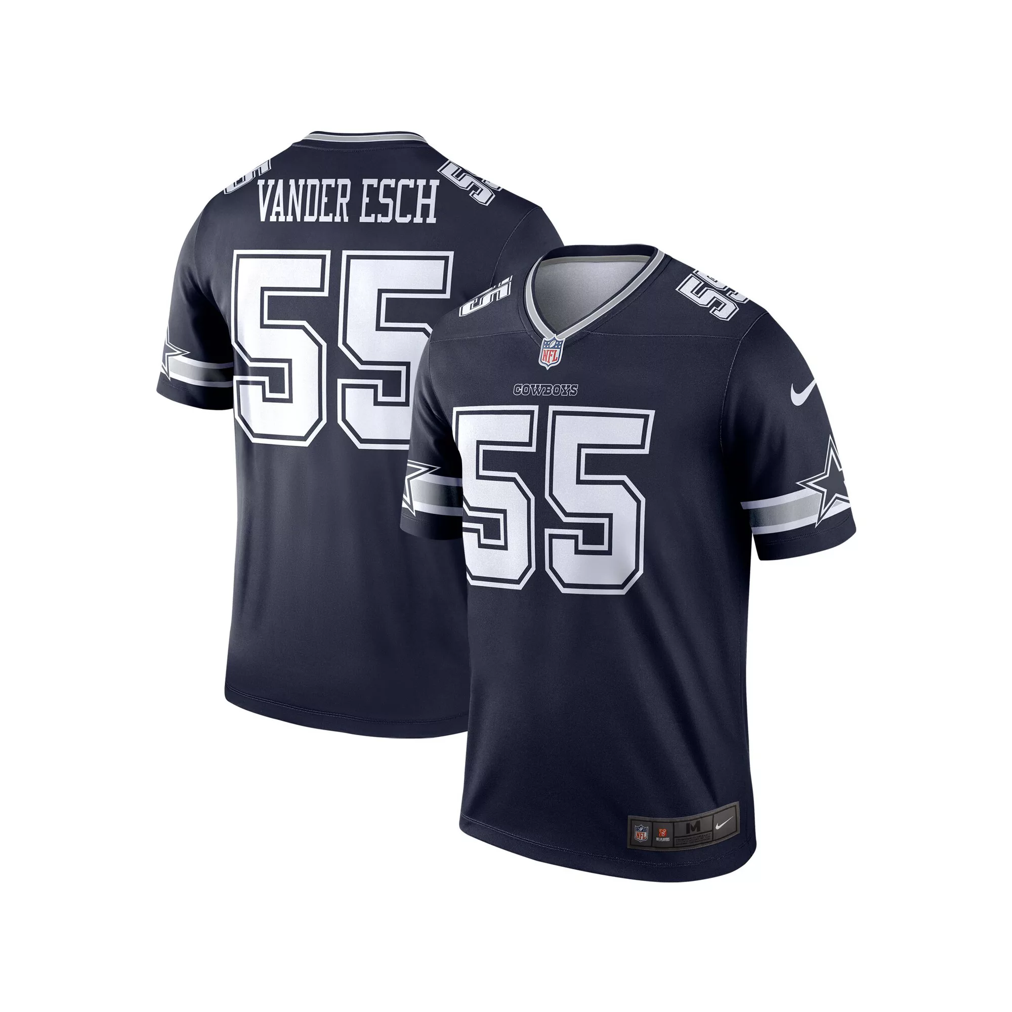 Men's Nike Leighton Vander Esch Navy Dallas Cowboys Legend Player Jersey