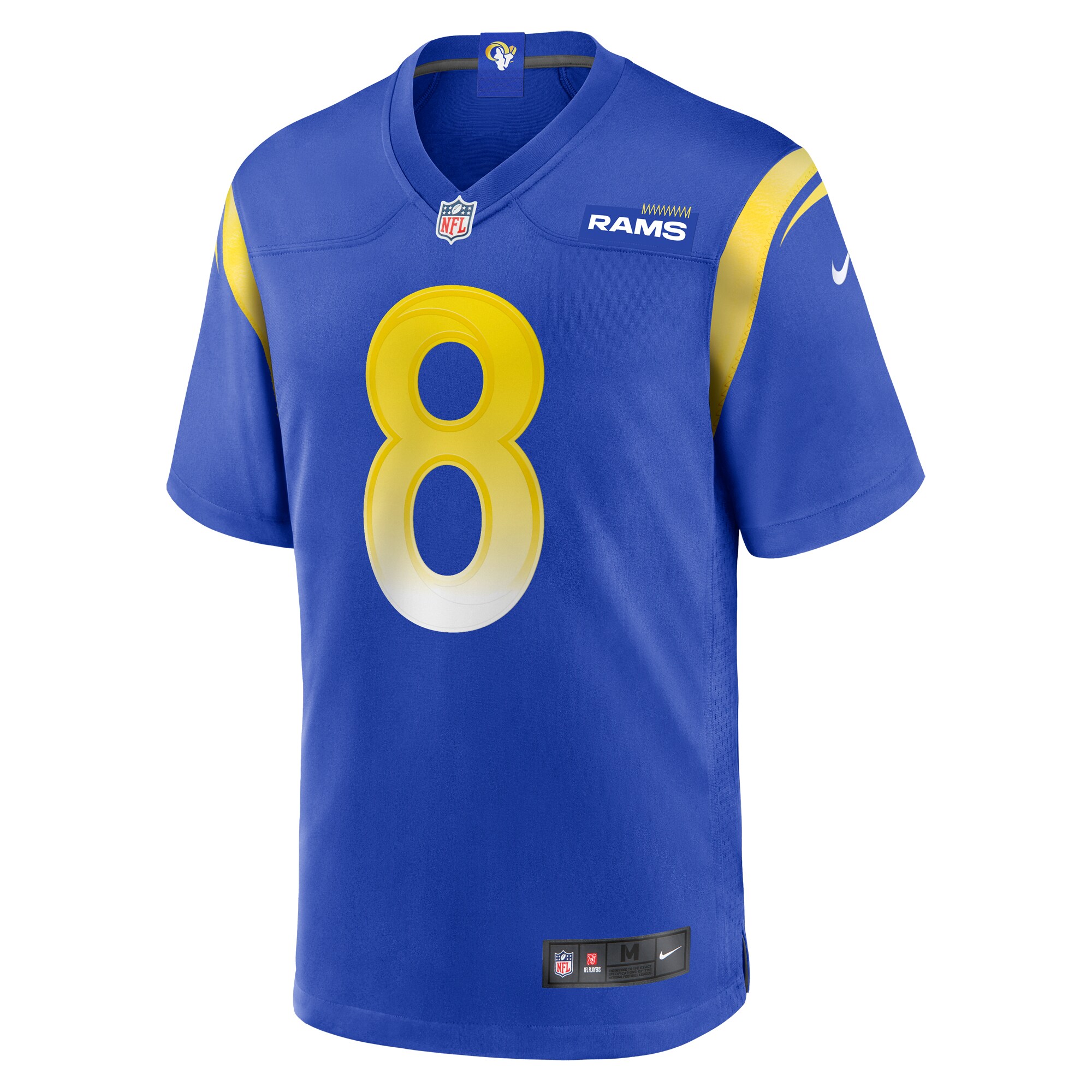 Jared Verse Los Angeles Rams Nike 2024 NFL Draft First Round Pick Player Game Jersey - Royal