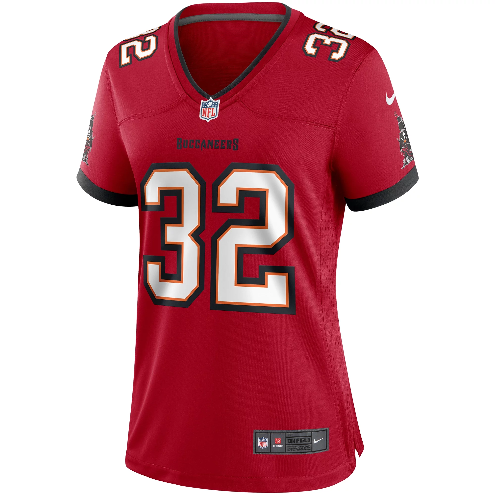 Women's Nike James Wilder Red Tampa Bay Buccaneers Game Retired Player Jersey