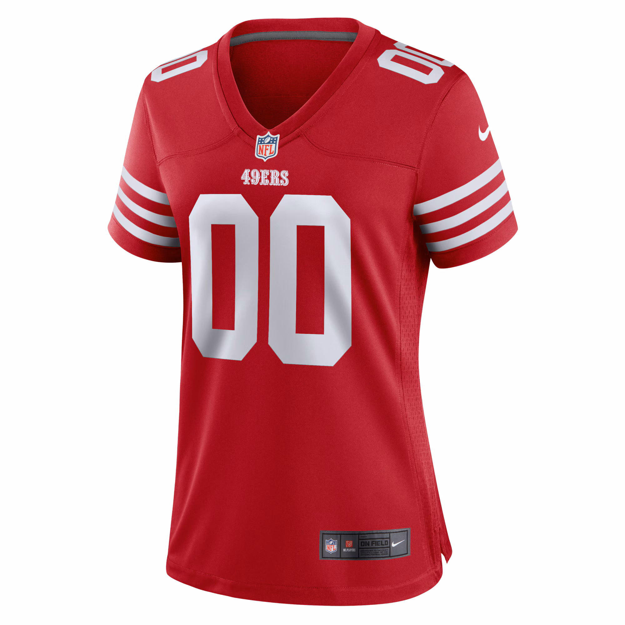 San Francisco 49ers Nike Women's Game Custom Jersey - Scarlet