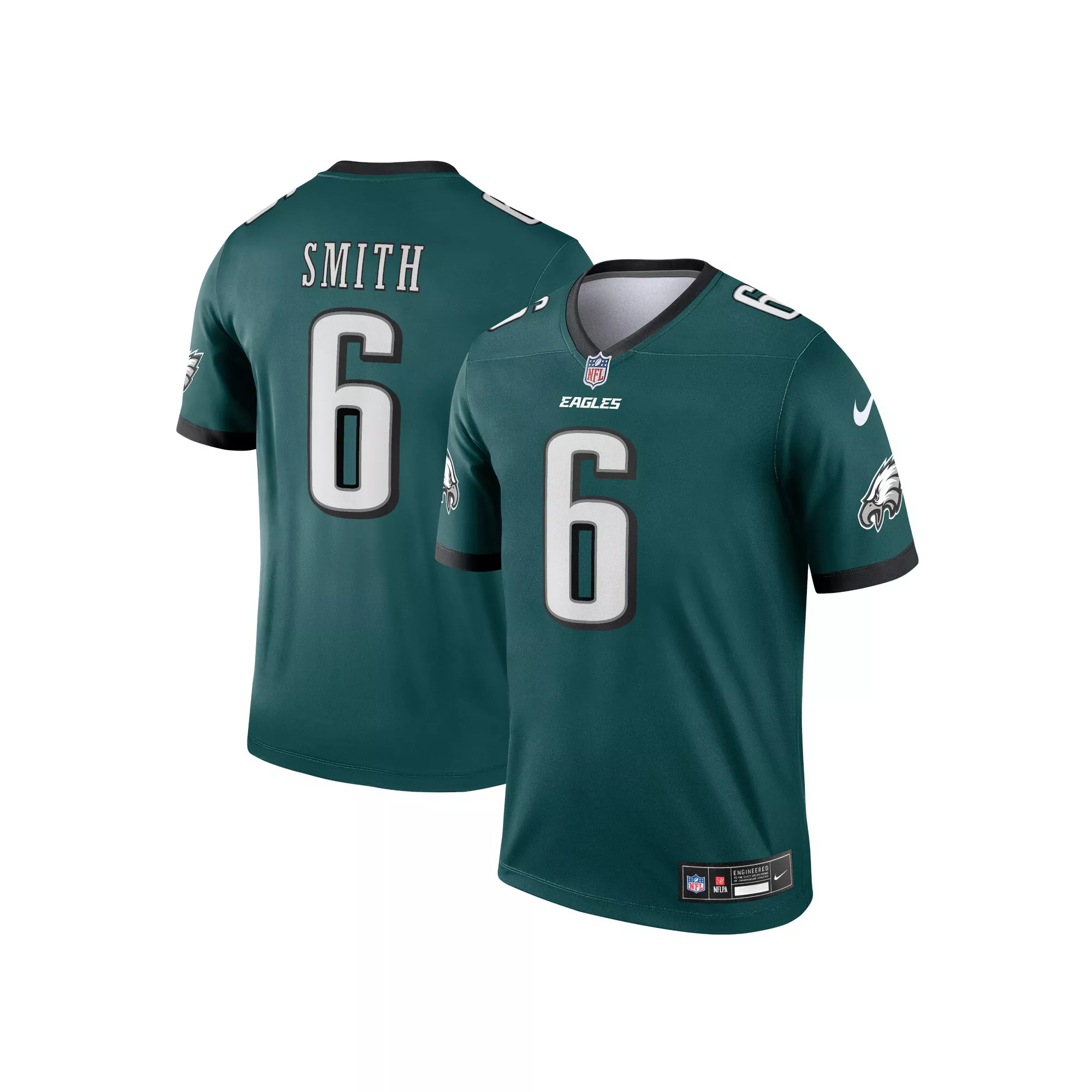 Men's Nike DeVonta Smith Midnight Green Philadelphia Eagles Legend Jersey