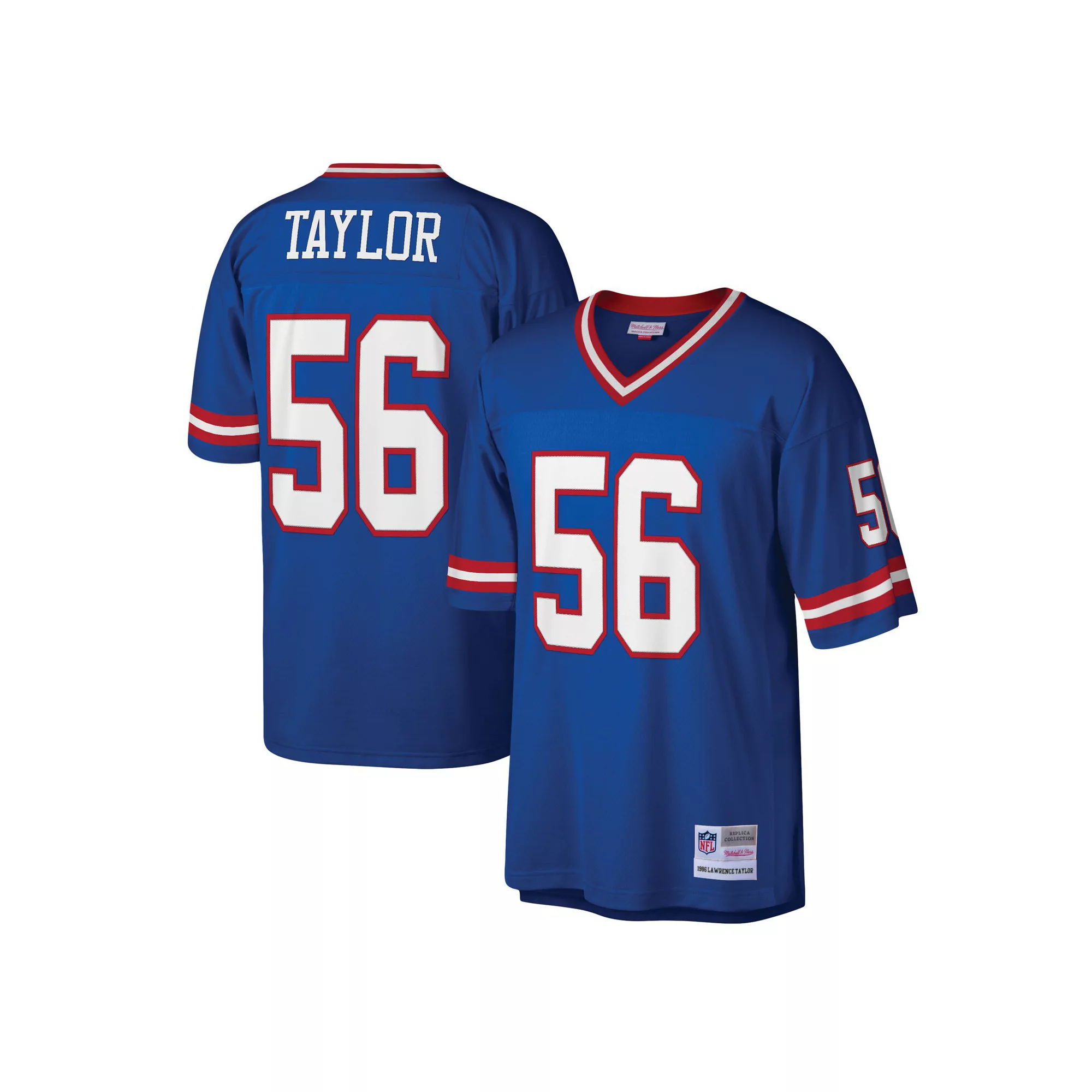 Men's Mitchell & Ness Lawrence Taylor Royal New York Giants Legacy Replica Jersey