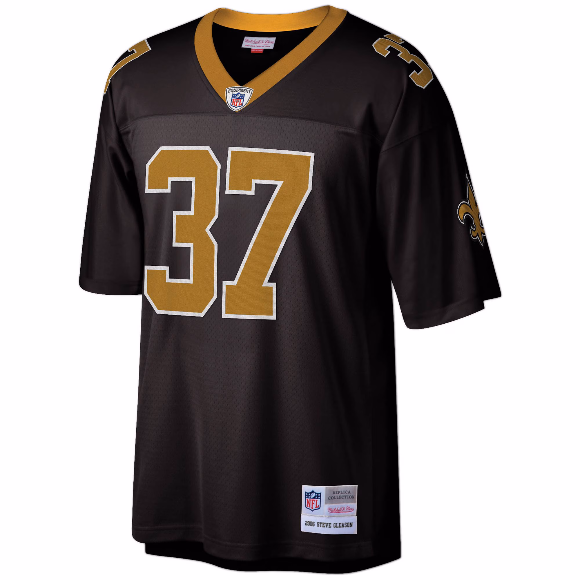 Steve Gleason New Orleans Saints Mitchell & Ness Legacy Replica Jersey - Black