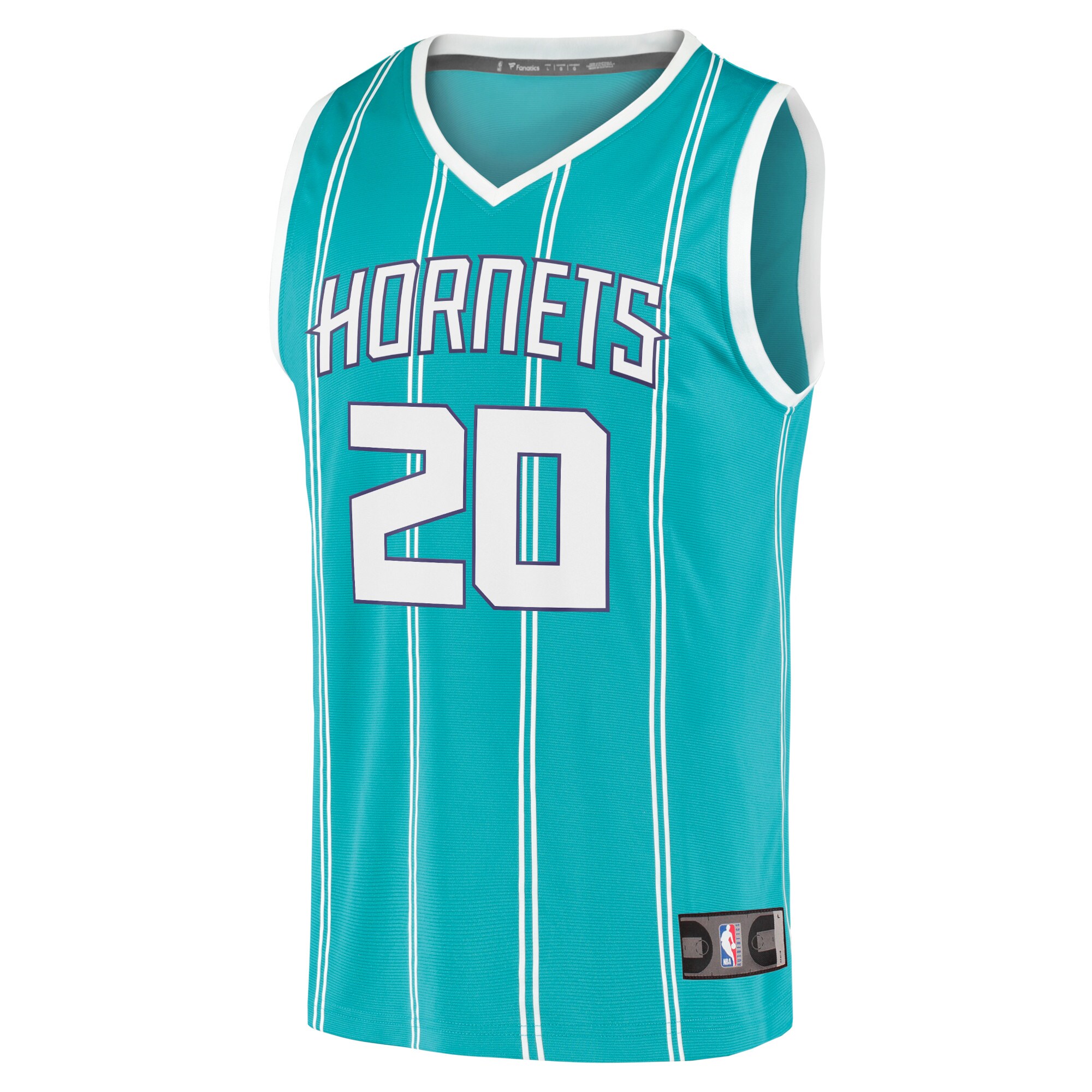Gordon Hayward Charlotte Hornets Fanatics 2020/21 Fast Break Replica Player Jersey Teal - Icon Edition