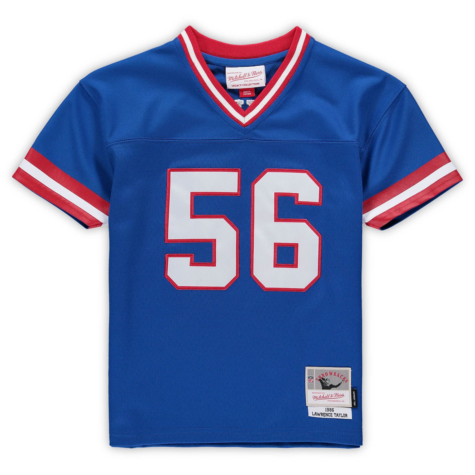 Toddler Mitchell & Ness Lawrence Taylor Royal New York Giants 1986 Retired Legacy Jersey