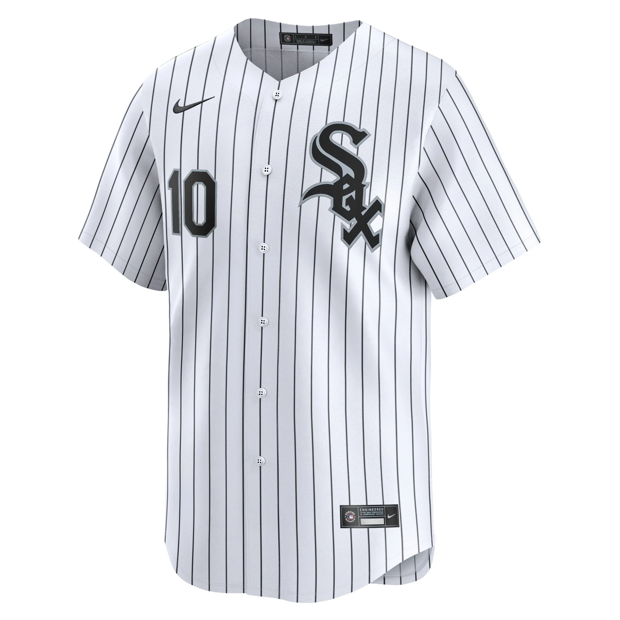 Men's Nike Yoan Moncada White Chicago White Sox Home Limited Player Jersey