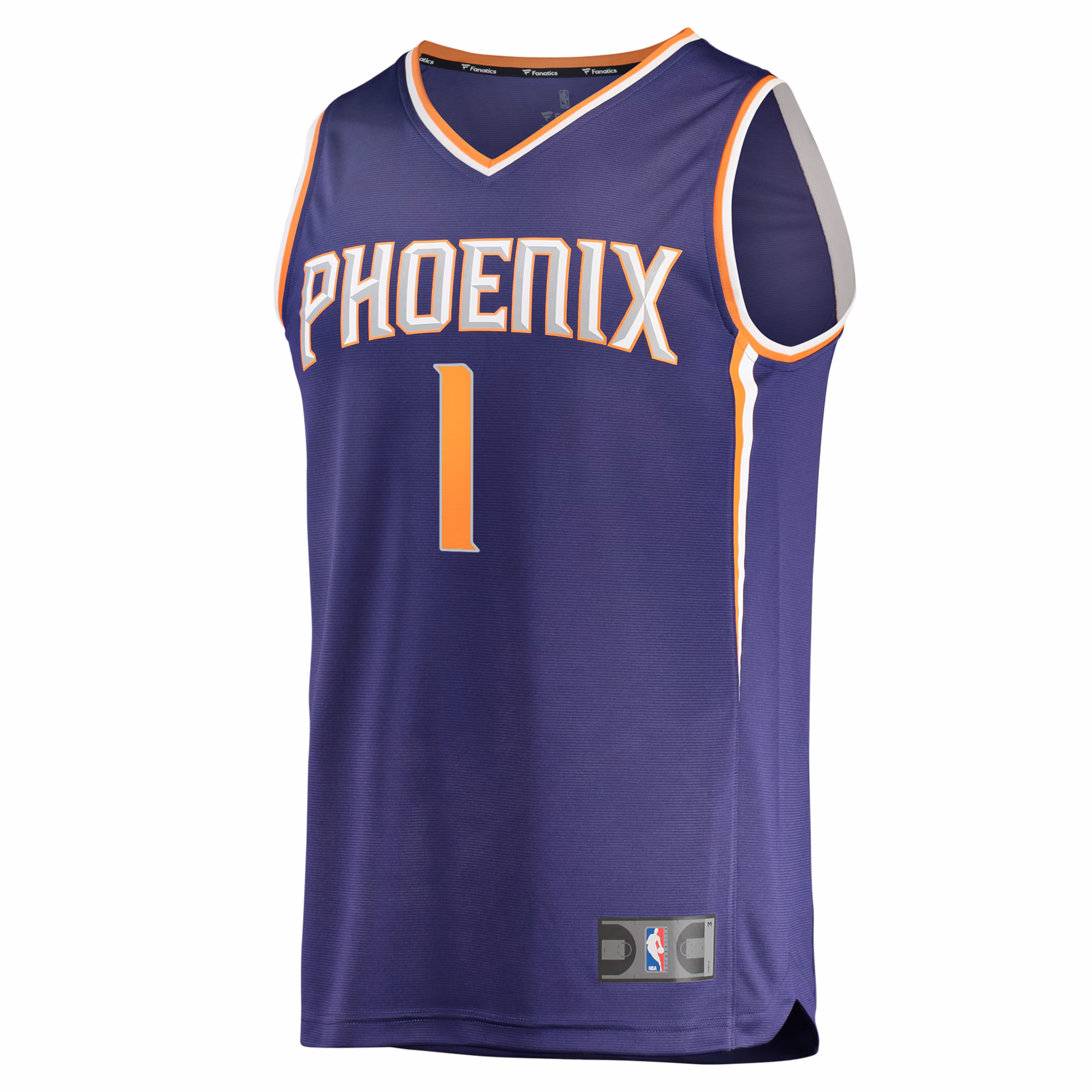 Devin Booker Phoenix Suns Fanatics Fast Break Replica Jersey Purple - Icon Edition