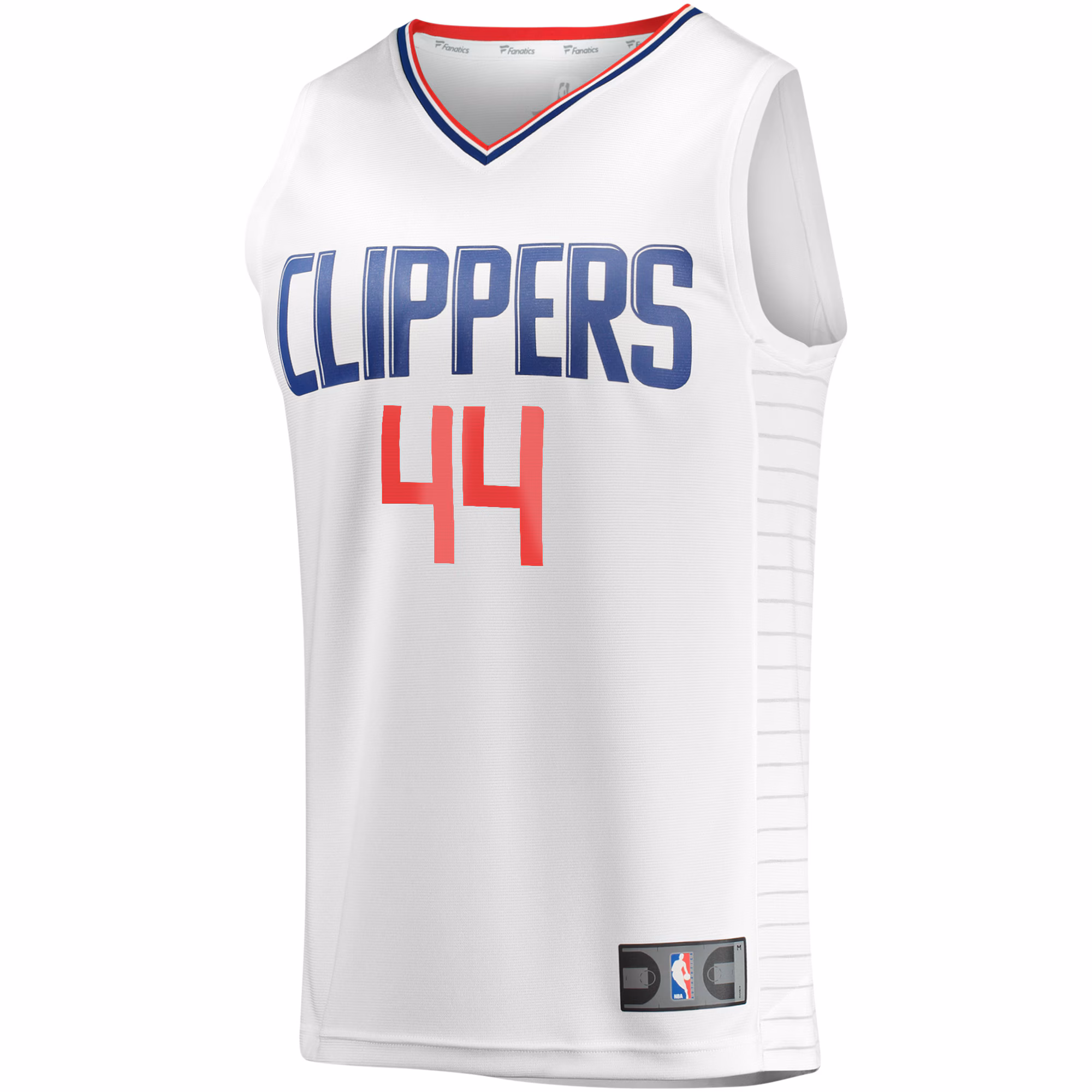 Mason Plumlee LA Clippers Fanatics Youth Fast Break Player Jersey - Association Edition - White