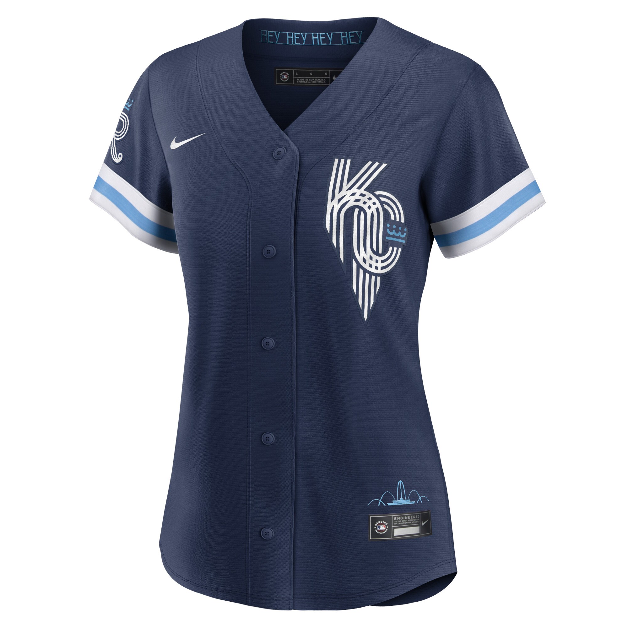 Andrew Benintendi Kansas City Royals Nike Women's City Connect Replica Player Jersey - Navy