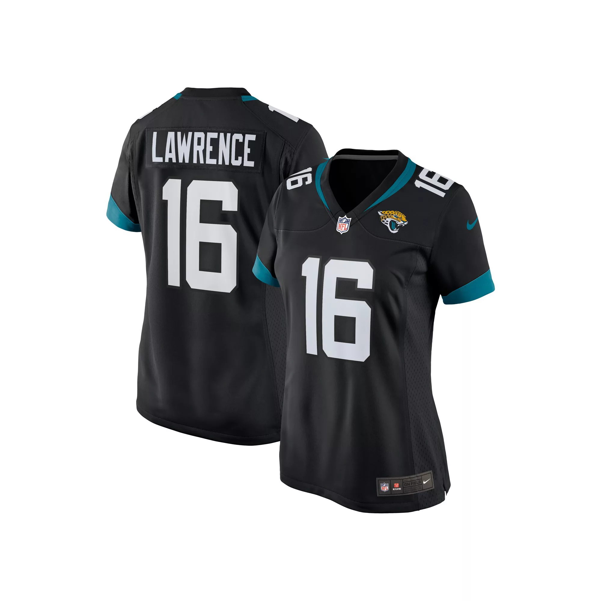 Women's Nike Trevor Lawrence Black Jacksonville Jaguars Alternate 2021 NFL Draft First Round Pick Game Jersey
