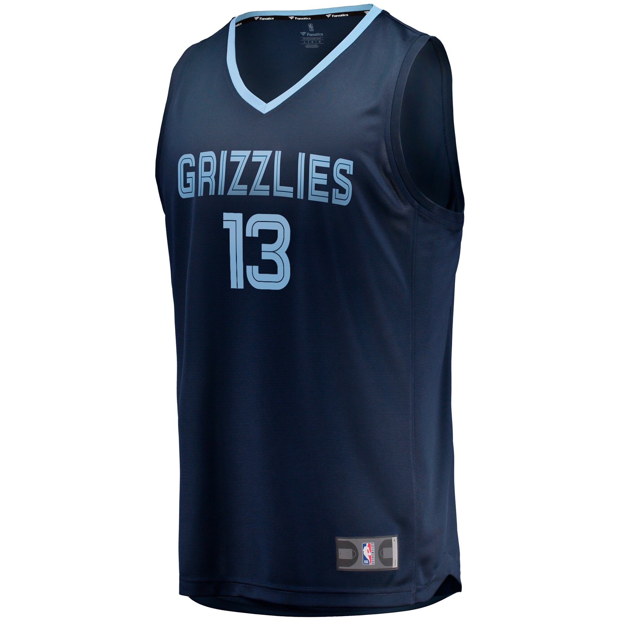 Jaren Jackson Jr. Memphis Grizzlies Fanatics Fast Break Replica Jersey - Icon Edition - Navy