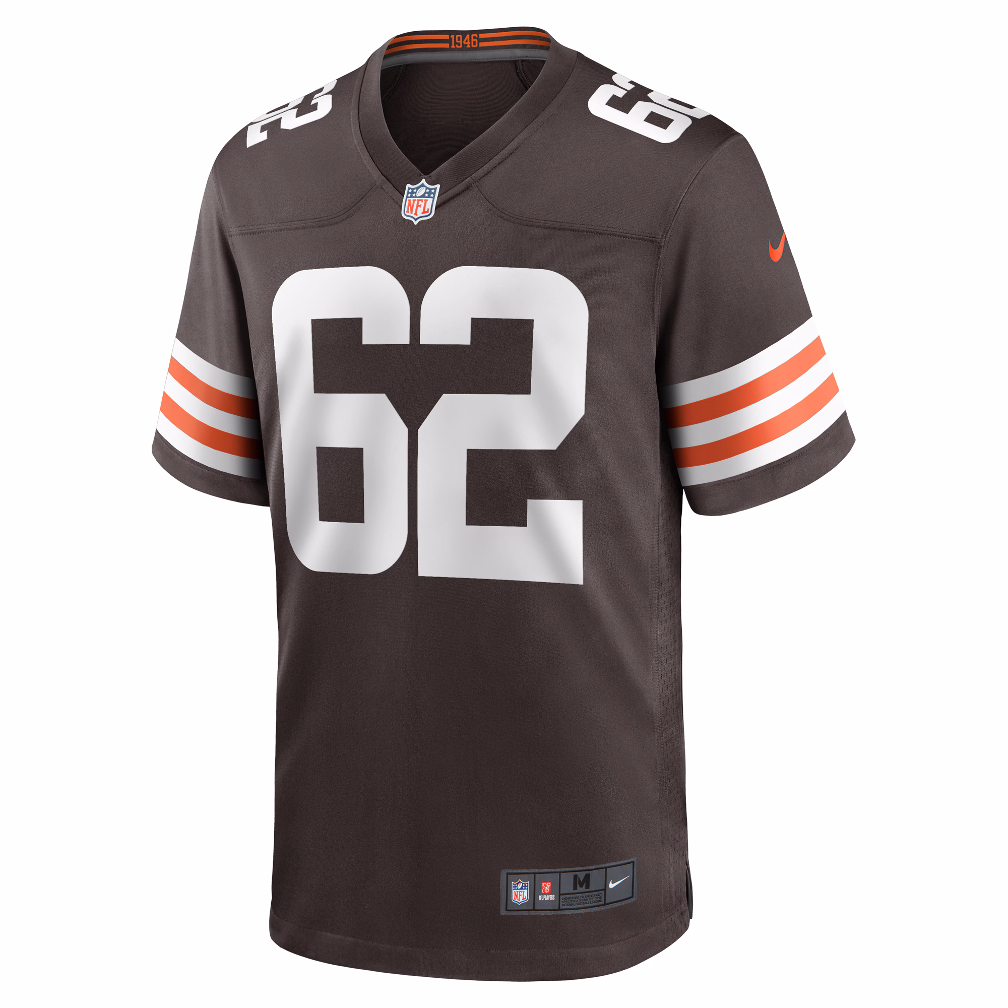 Siaki Ika Cleveland Browns Nike Team Game Jersey -  Brown