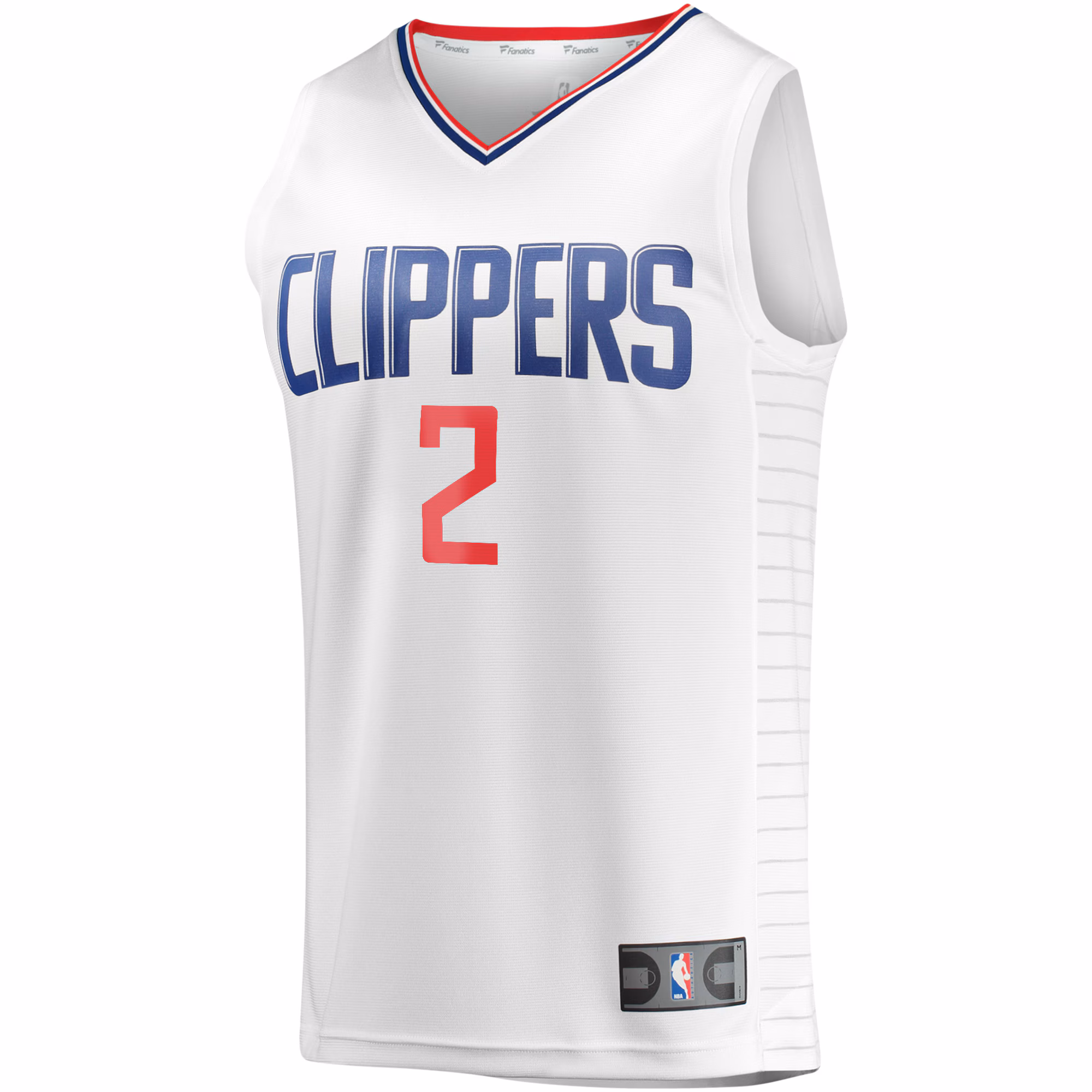 Kawhi Leonard LA Clippers Fanatics Youth Fast Break Player Jersey - Association Edition - White