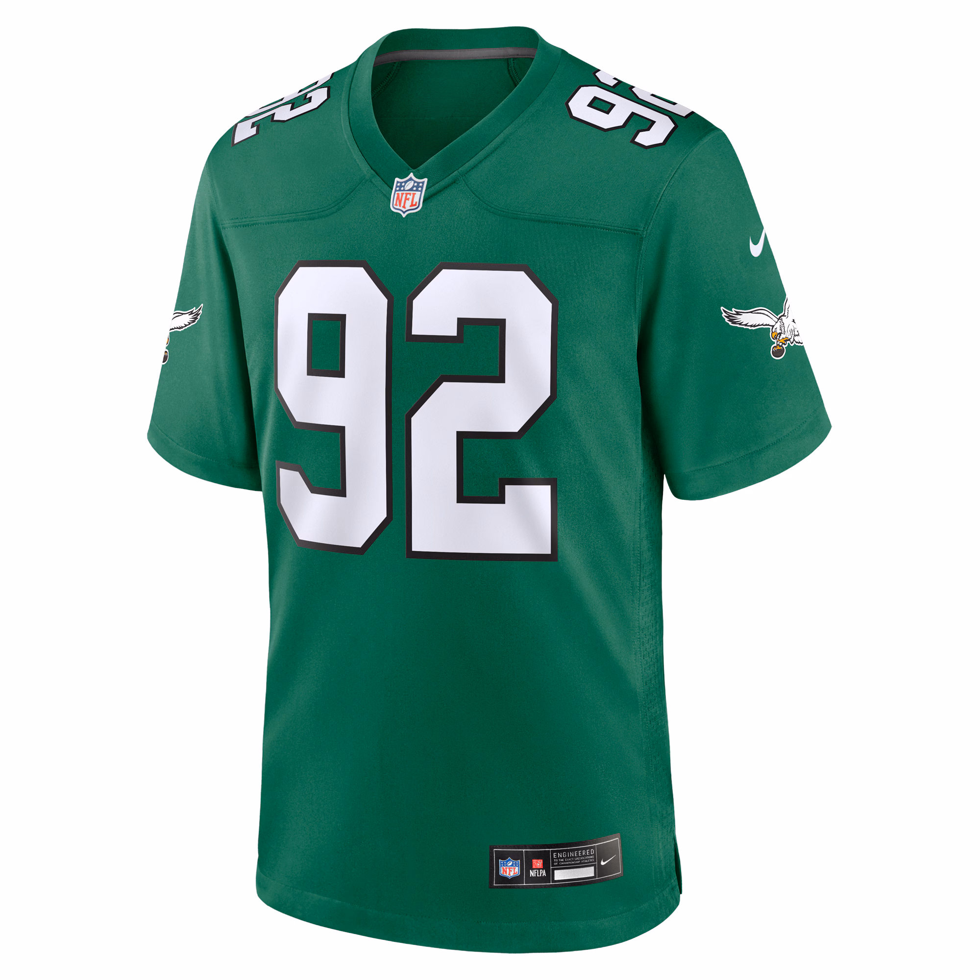 Reggie White Philadelphia Eagles Nike Alternate Game Jersey - Kelly Green