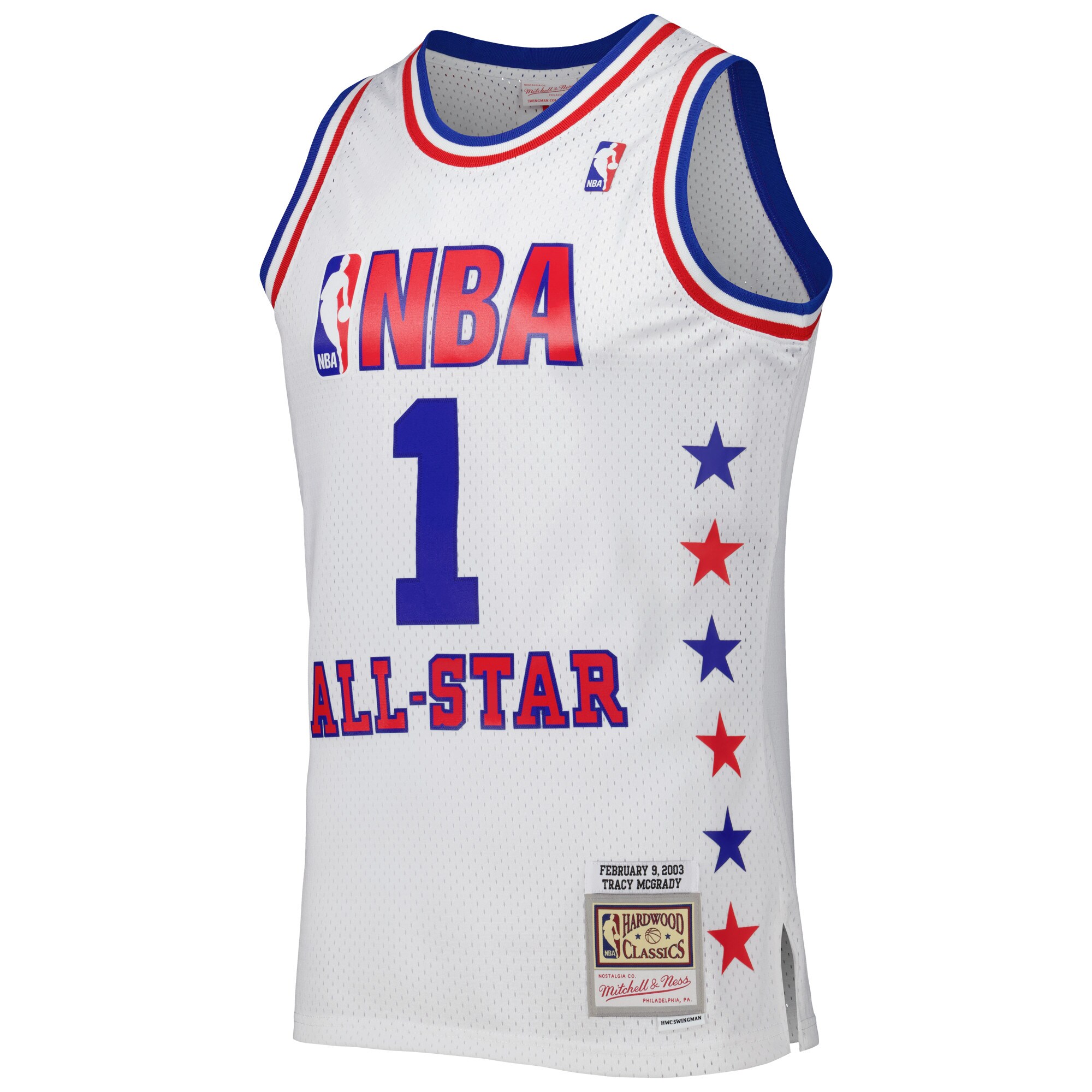 Tracy McGrady Eastern Conference Mitchell & Ness 2003 All Star Game Swingman Jersey - White