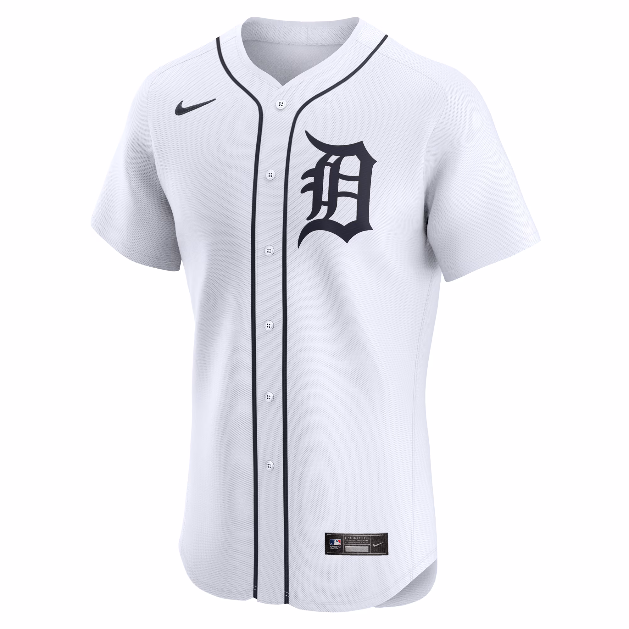 Detroit Tigers Nike Home Elite Pick-A-Player Retired Roster Jersey - White
