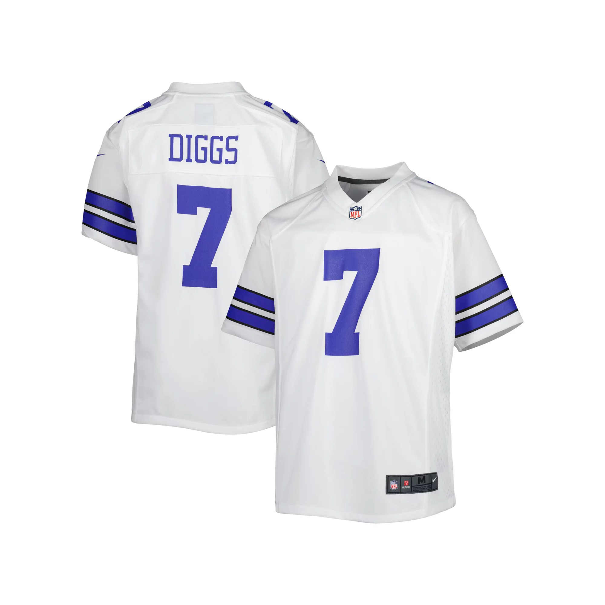 Youth Nike Trevon Diggs White Dallas Cowboys Game Jersey