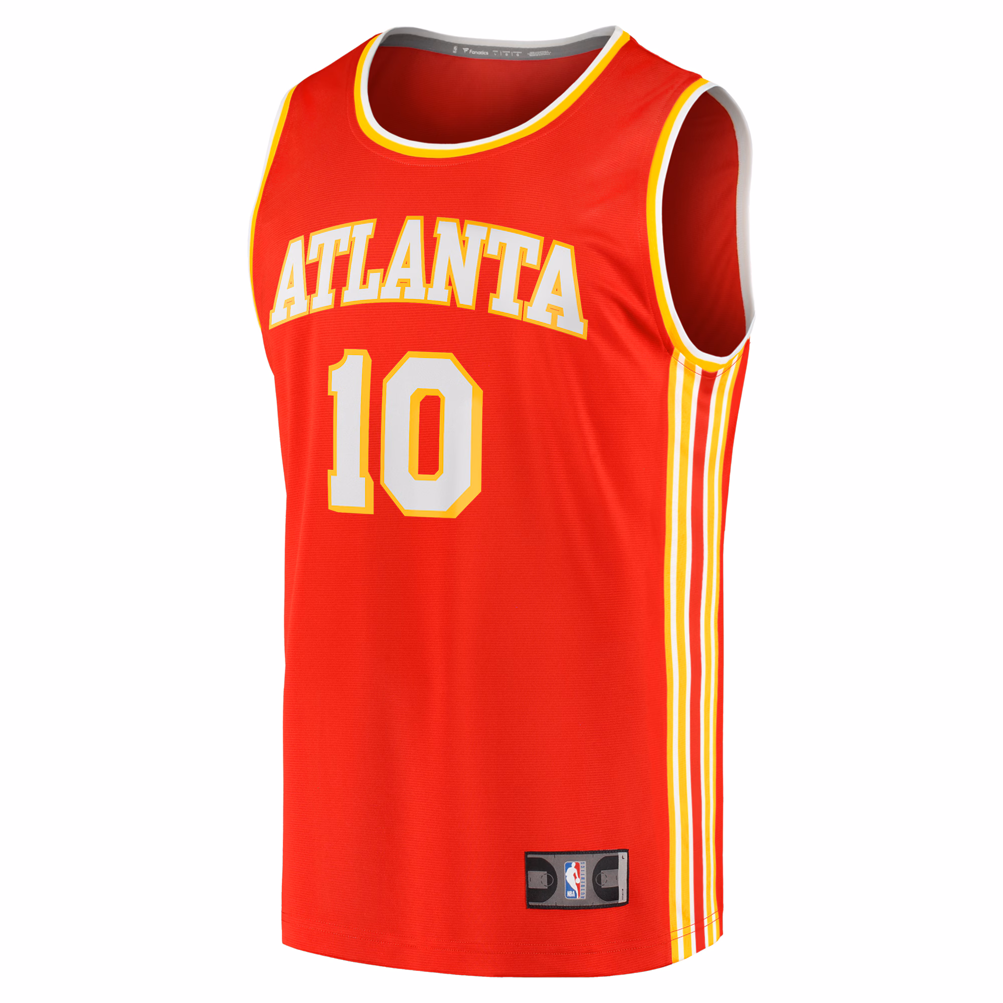 Zaccharie Risacher Atlanta Hawks Fanatics Youth 2024 NBA Draft Fast Break Player Jersey - Icon Edition - Red