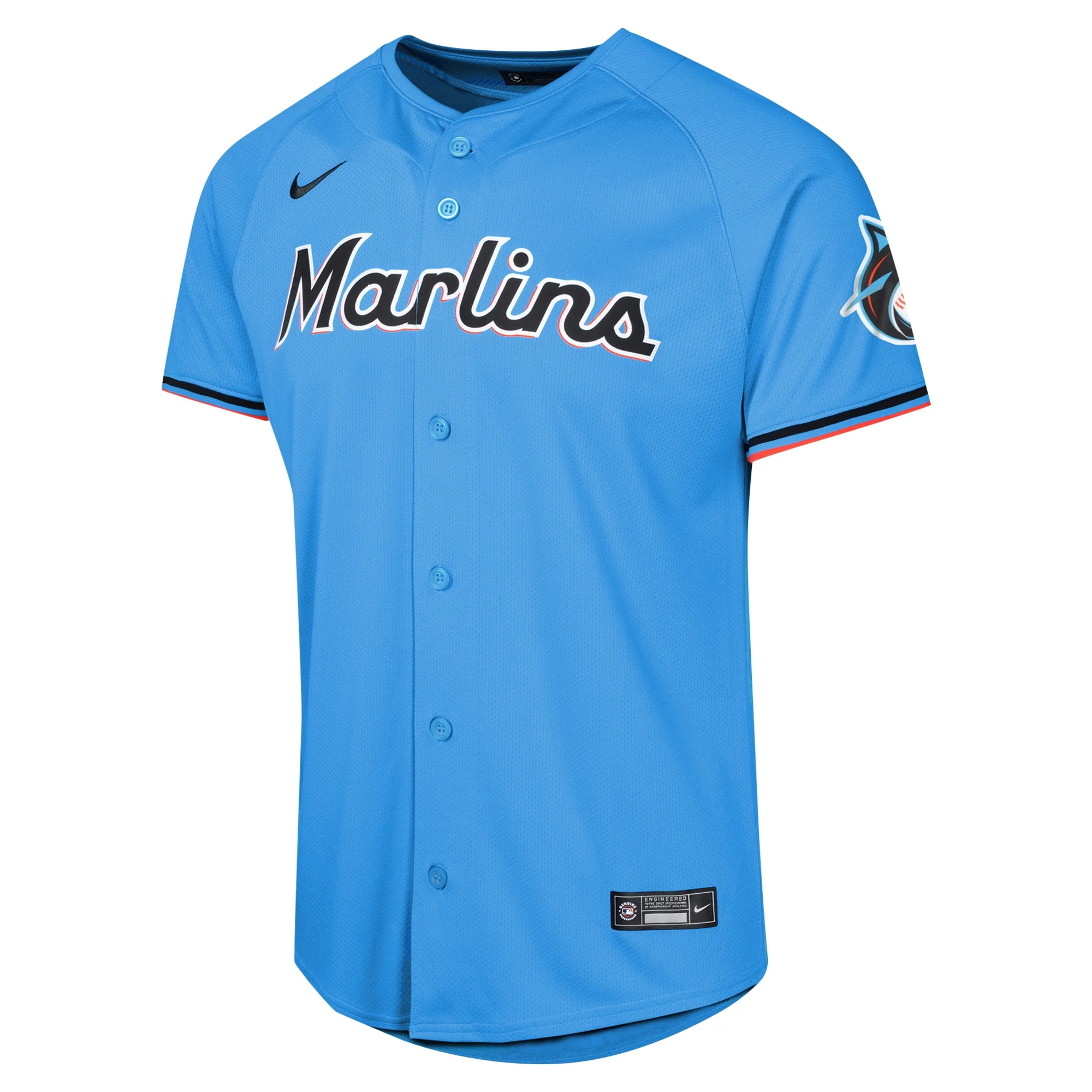 Youth Nike Jazz Chisholm Jr. Blue Miami Marlins Alternate Limited Player Jersey