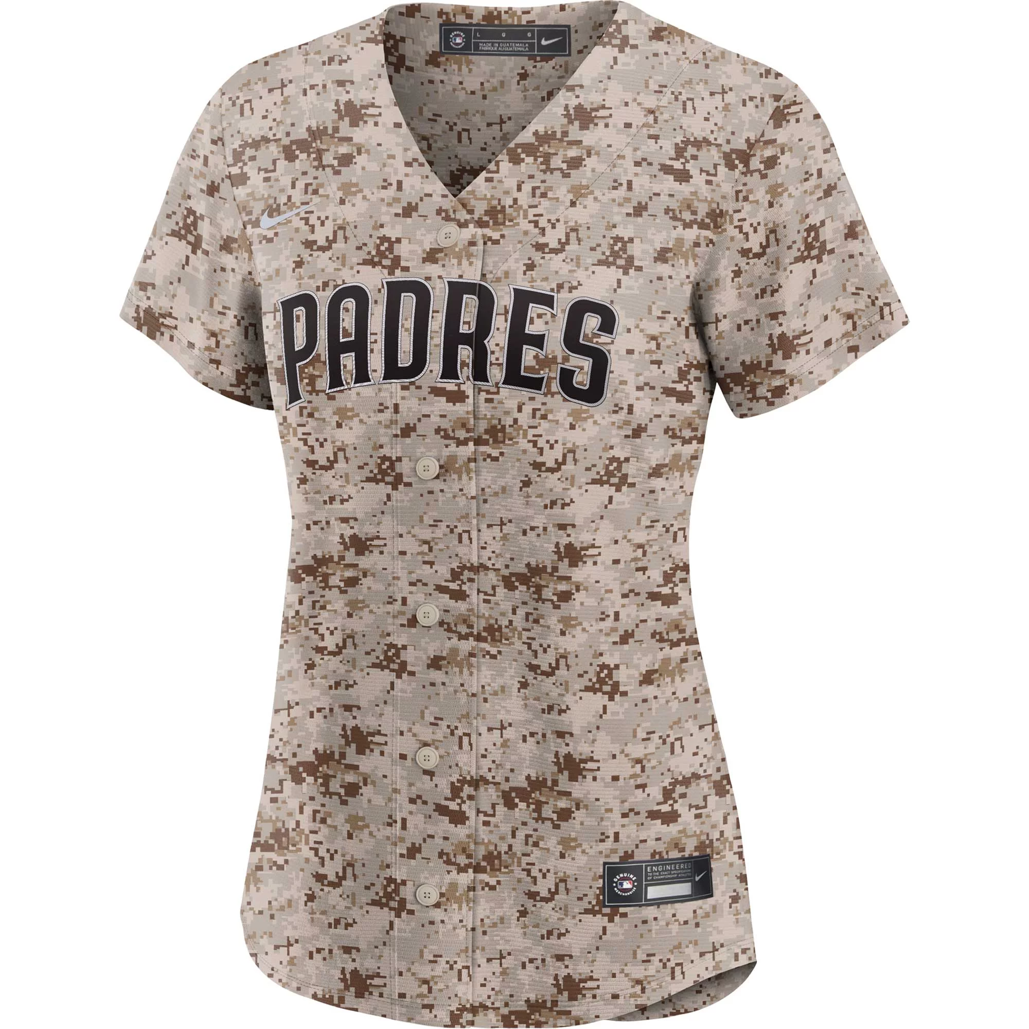 Women's Nike Juan Soto Camo San Diego Padres USMC Alternate Replica Player Jersey
