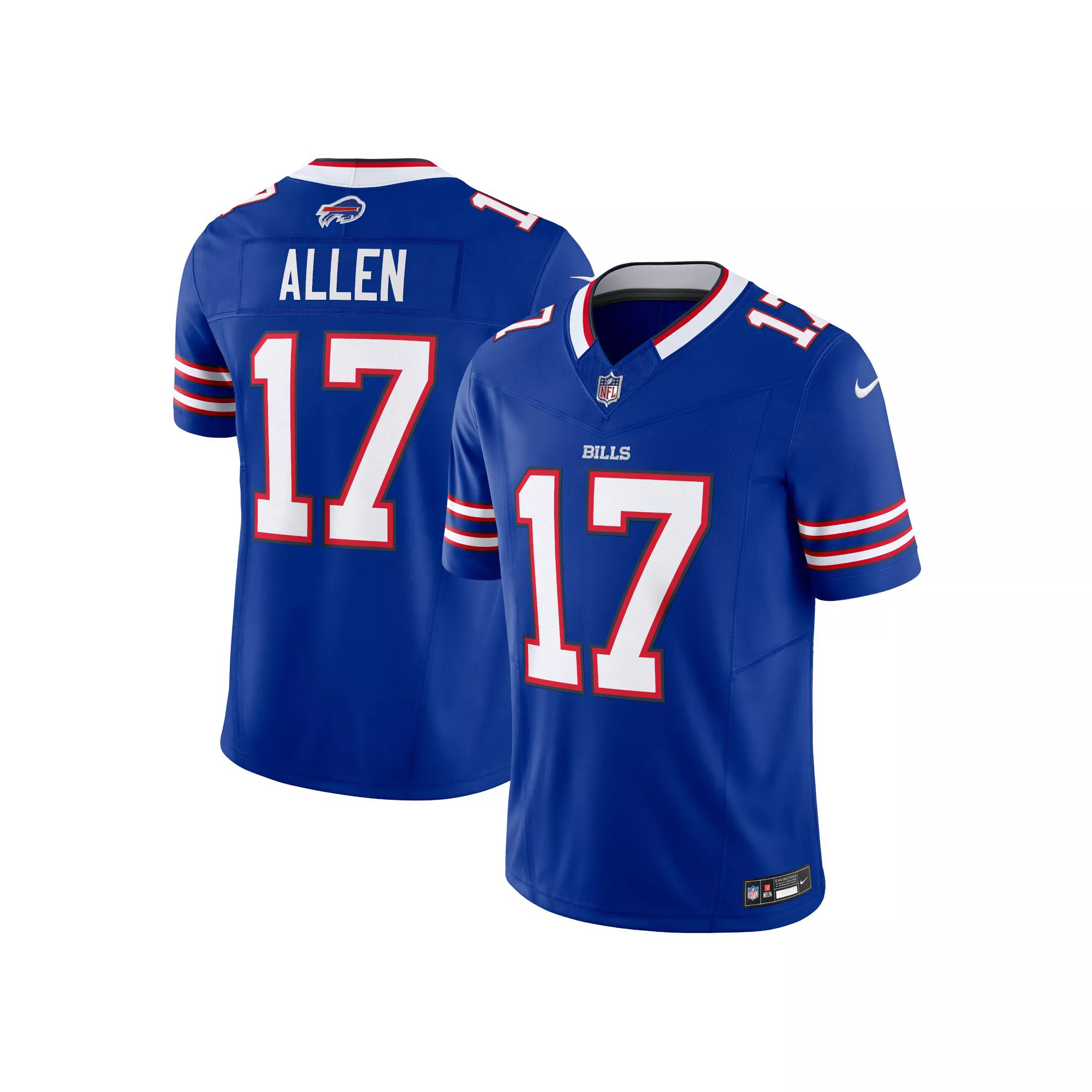 Men's Nike Josh Allen Royal Buffalo Bills Vapor F.U.S.E. Limited  Jersey