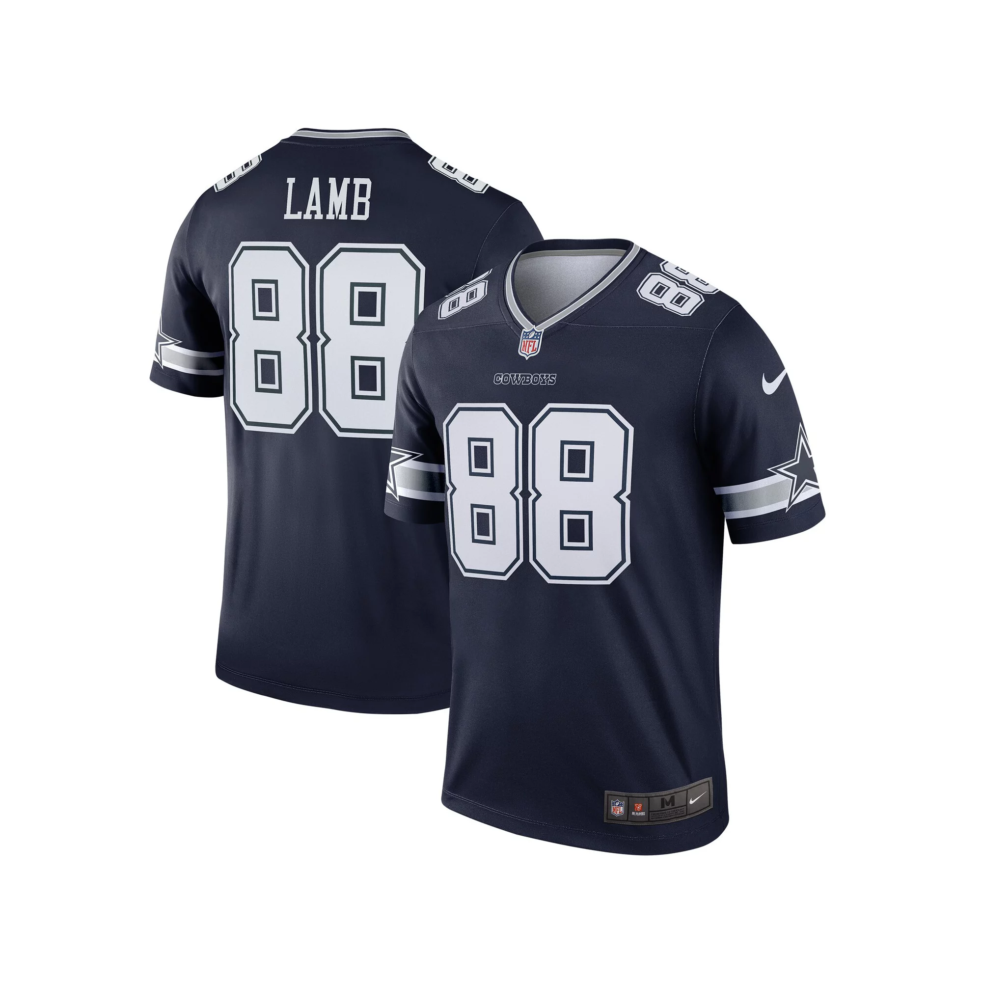 Men's Nike CeeDee Lamb Navy Dallas Cowboys Legend Jersey