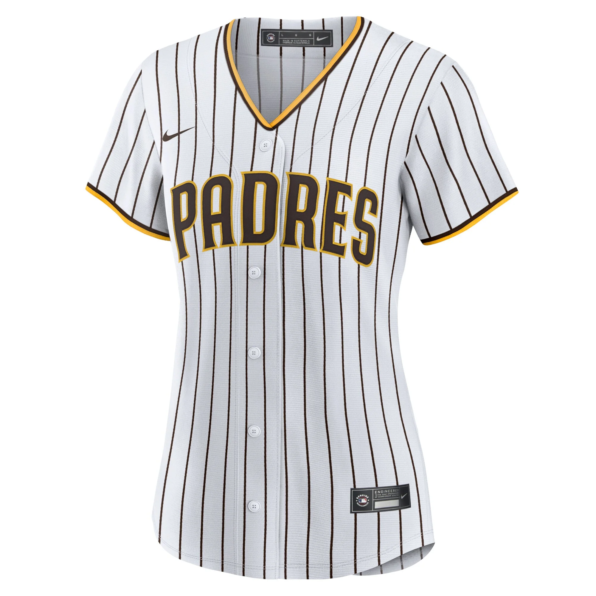 Women's Nike White San Diego Padres Home Blank Replica Jersey