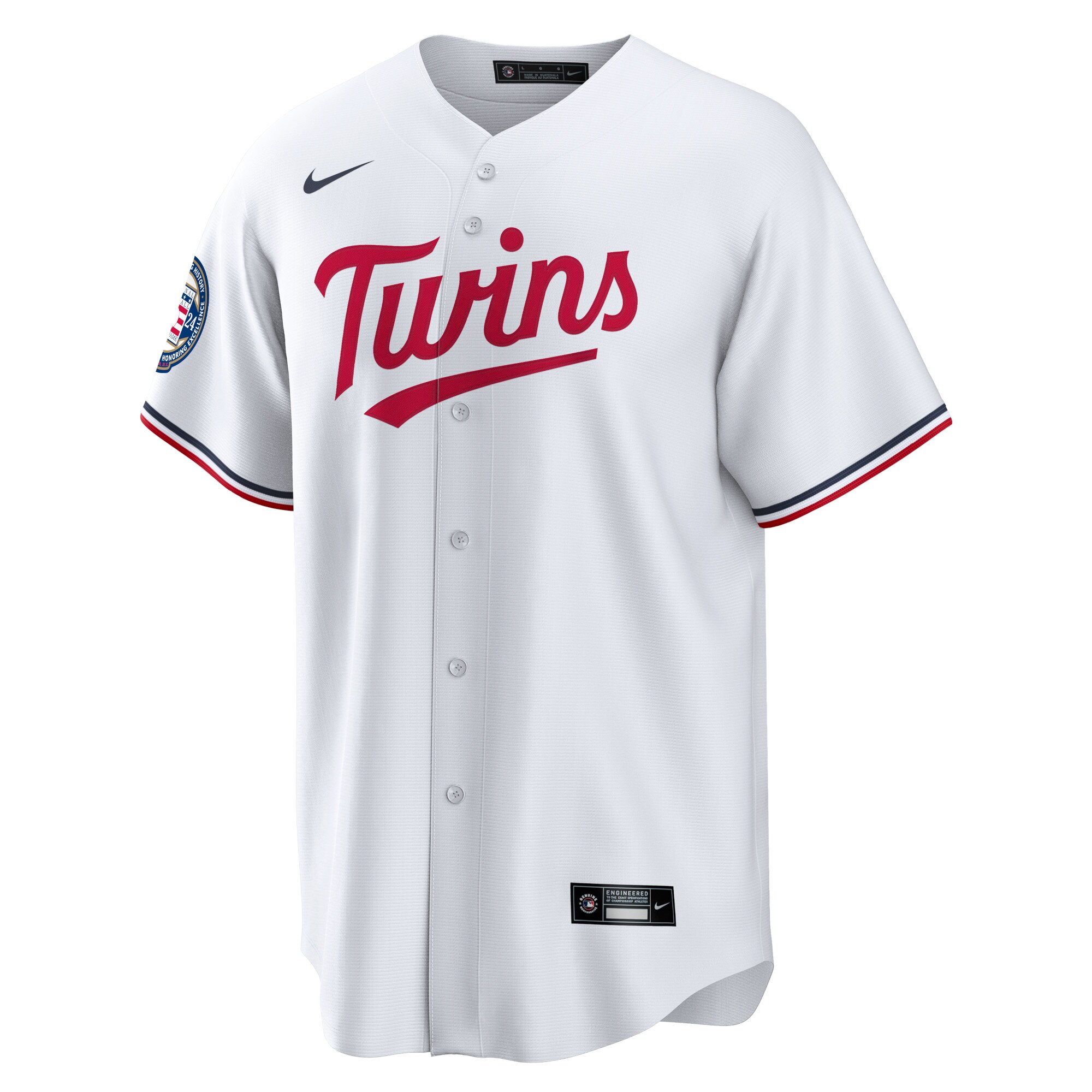 Joe Mauer Minnesota Twins Nike 2024 Baseball Hall of Fame Home Replica Player Jersey - White