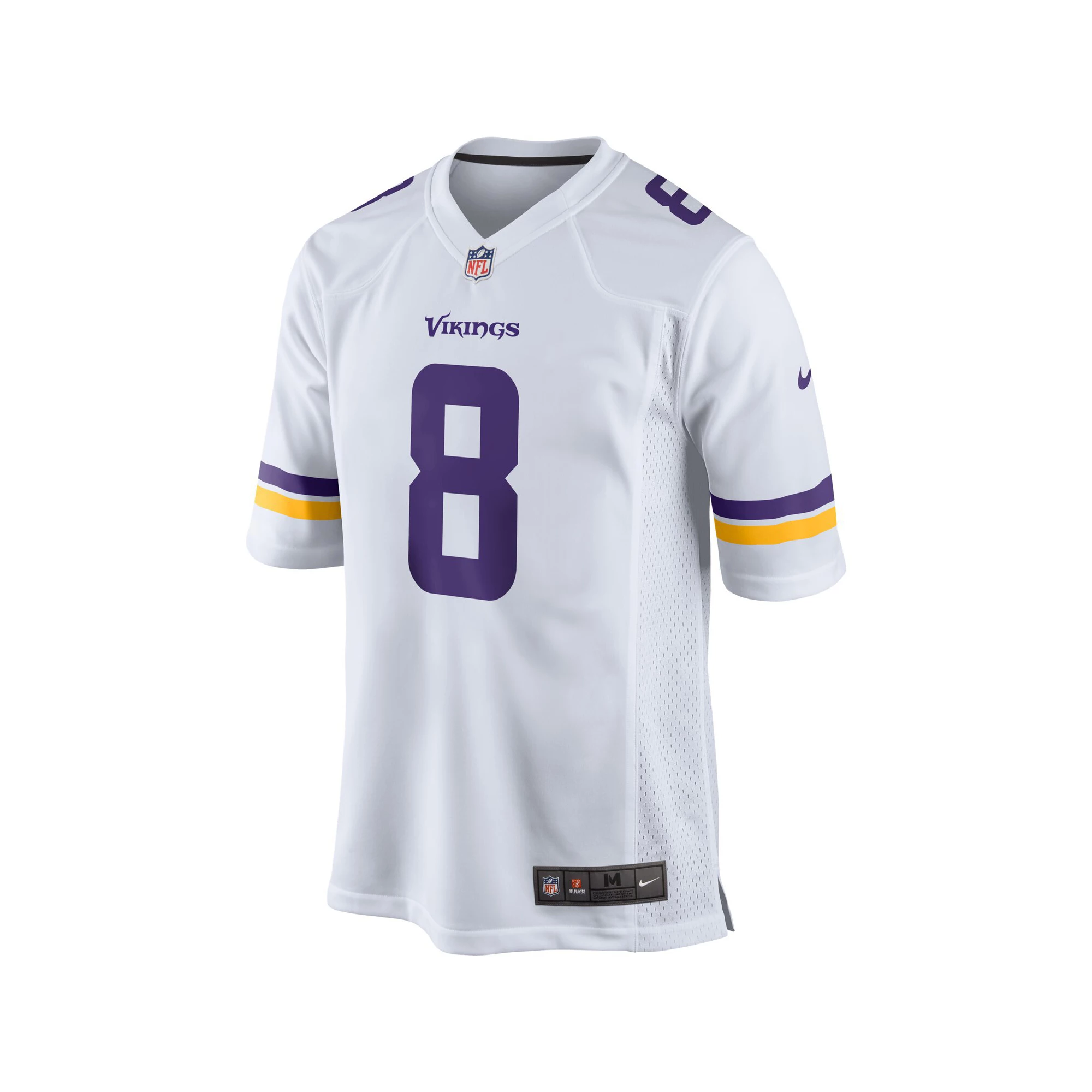 Men's Nike Kirk Cousins White Minnesota Vikings Game Jersey