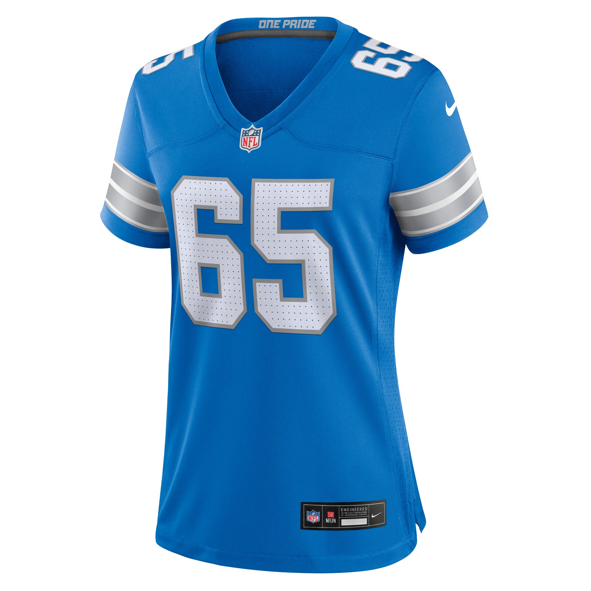 Kingsley Eguakun Detroit Lions Nike Women's Game Jersey -  Blue