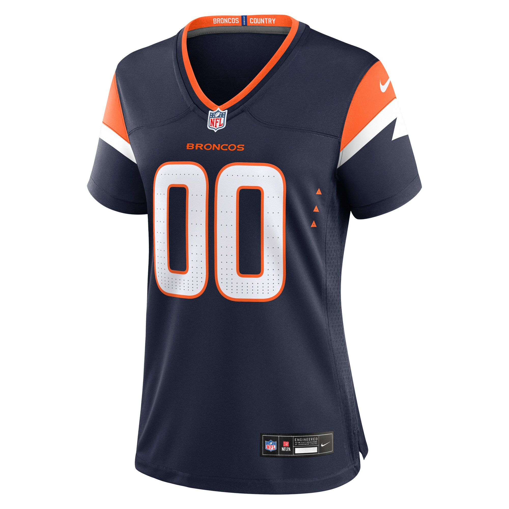 Denver Broncos Nike Women's Alternate Mile High Collection Custom Game Jersey  - Navy