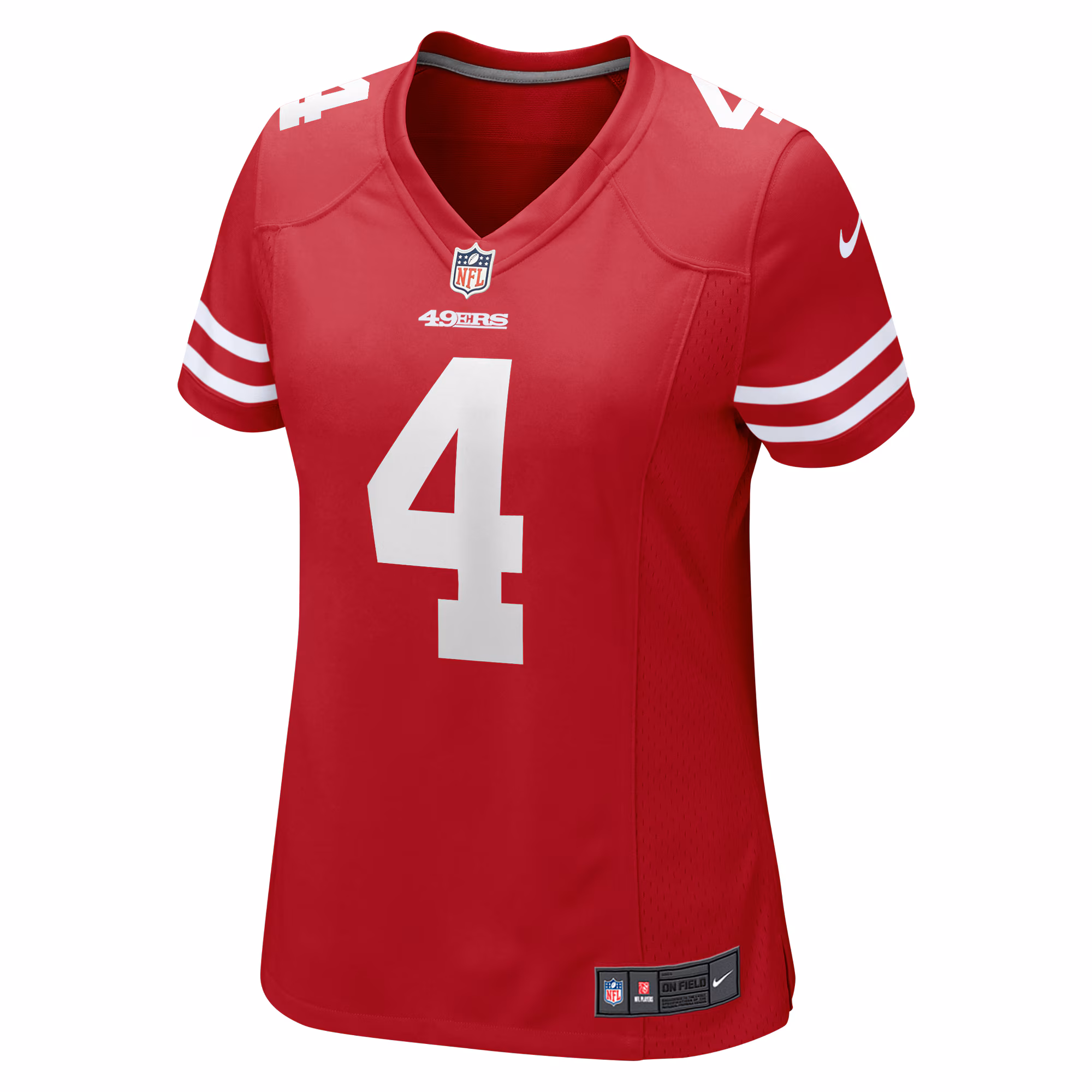 Nick Mullens San Francisco 49ers Nike Women's Game Jersey - Scarlet