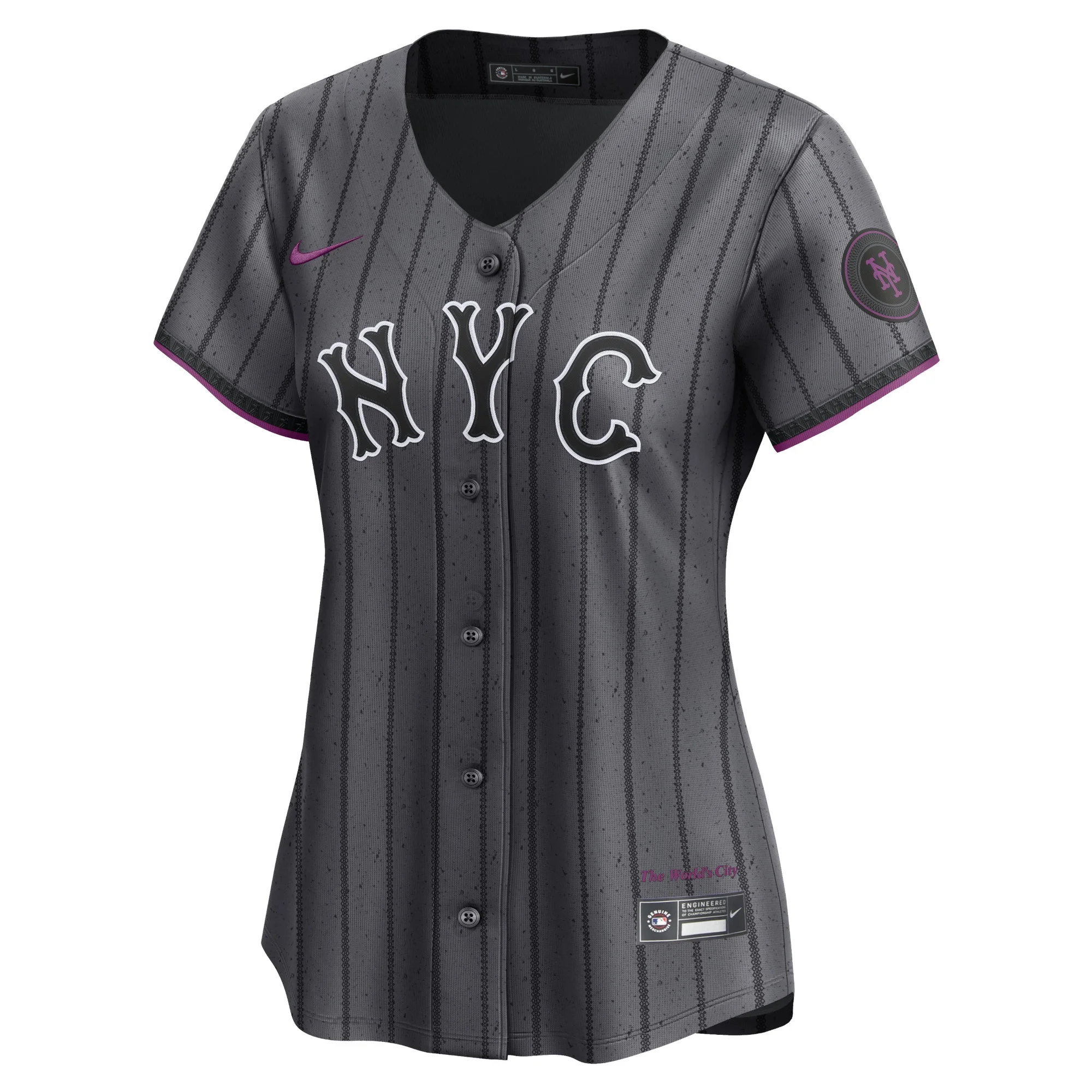 Women's Nike Pete Alonso Graphite New York Mets 2024 City Connect Limited Player Jersey