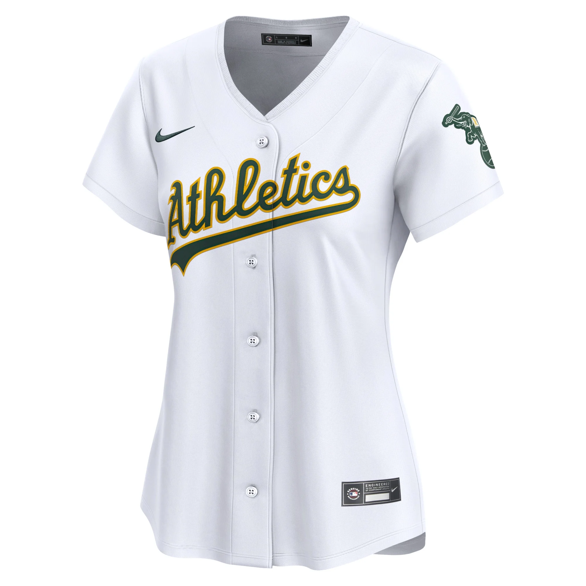 Women's Nike White Oakland Athletics 2024 Jackie Robinson Day Home Limited Jersey