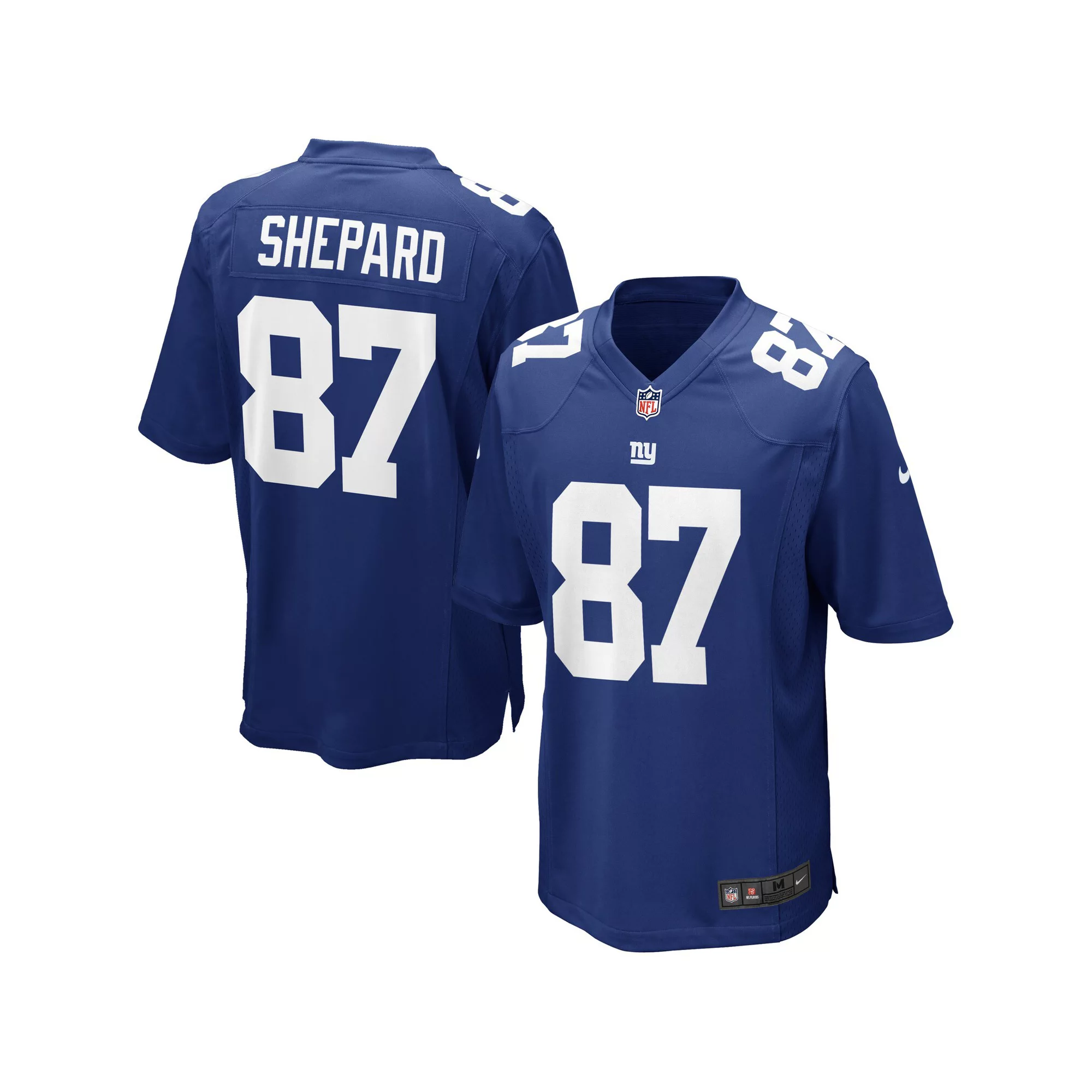 Men's Nike Sterling Shepard Royal New York Giants Game Jersey