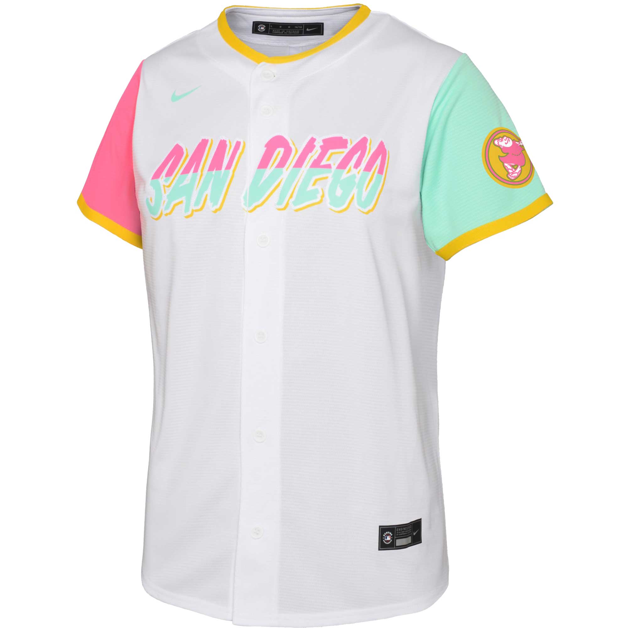 Infant Nike Fernando Tatis Jr. White San Diego Padres City Connect Player Jersey