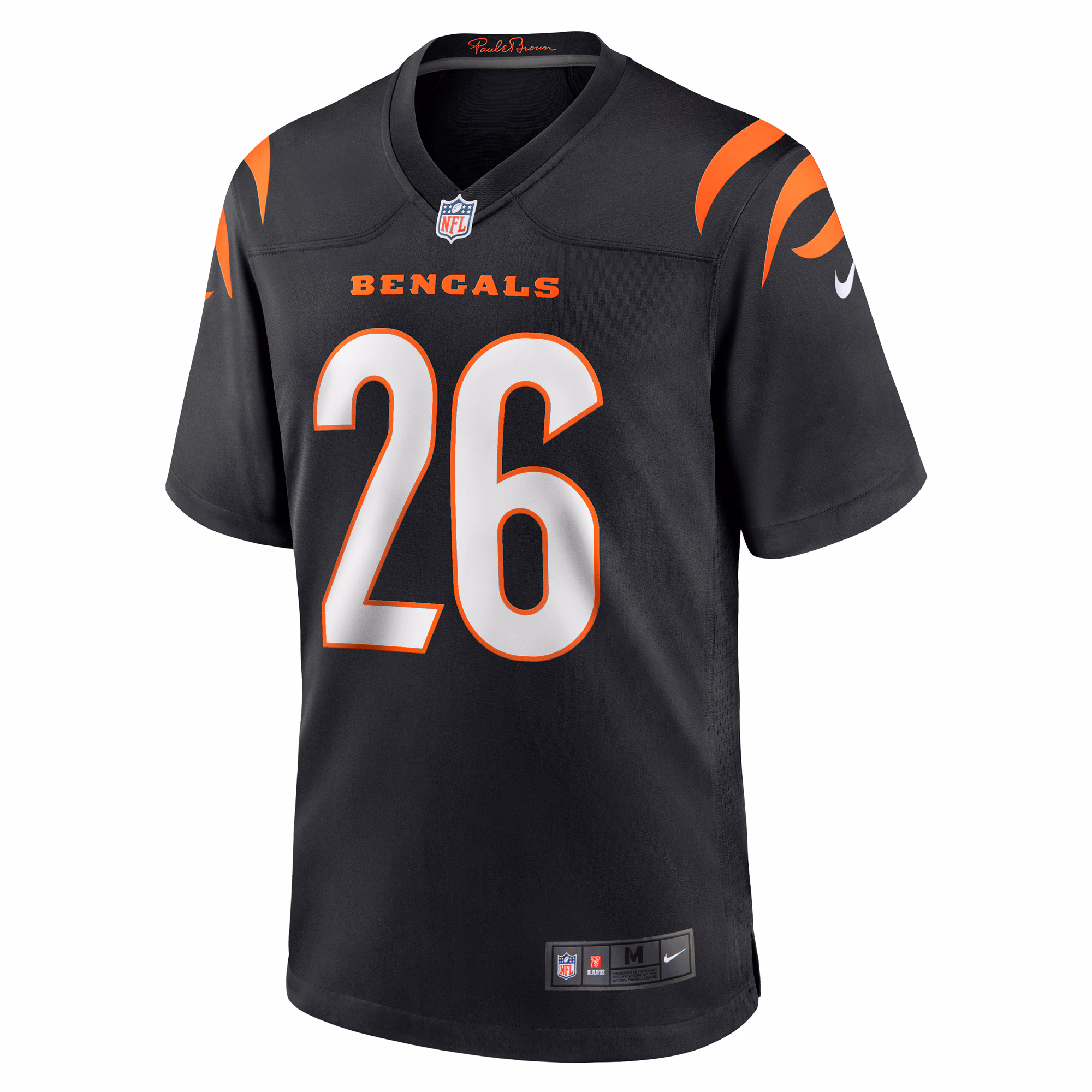 Tycen Anderson Cincinnati Bengals Nike Game Player Jersey - Black