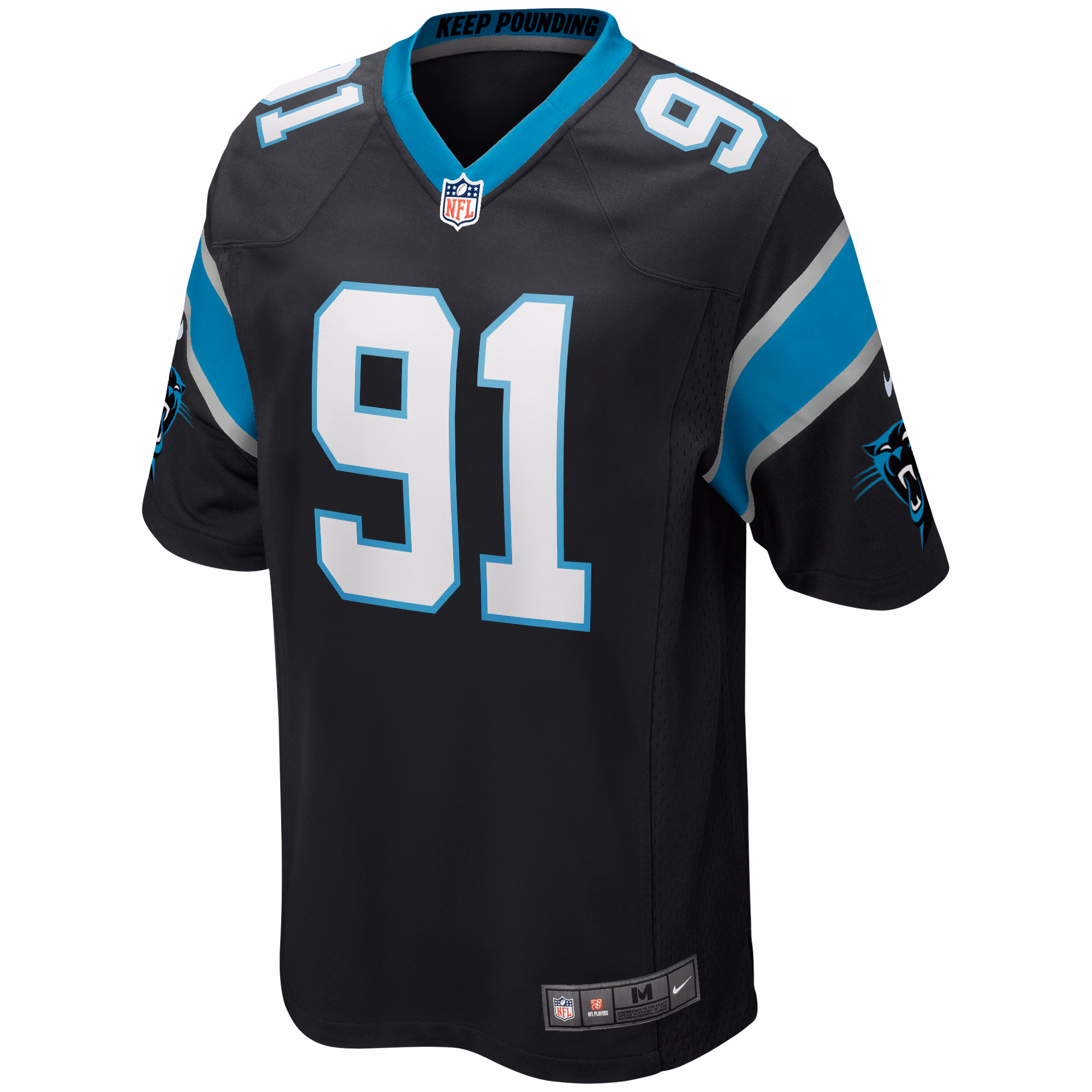 Kevin Greene Carolina Panthers Nike Game Retired Player Jersey - Black