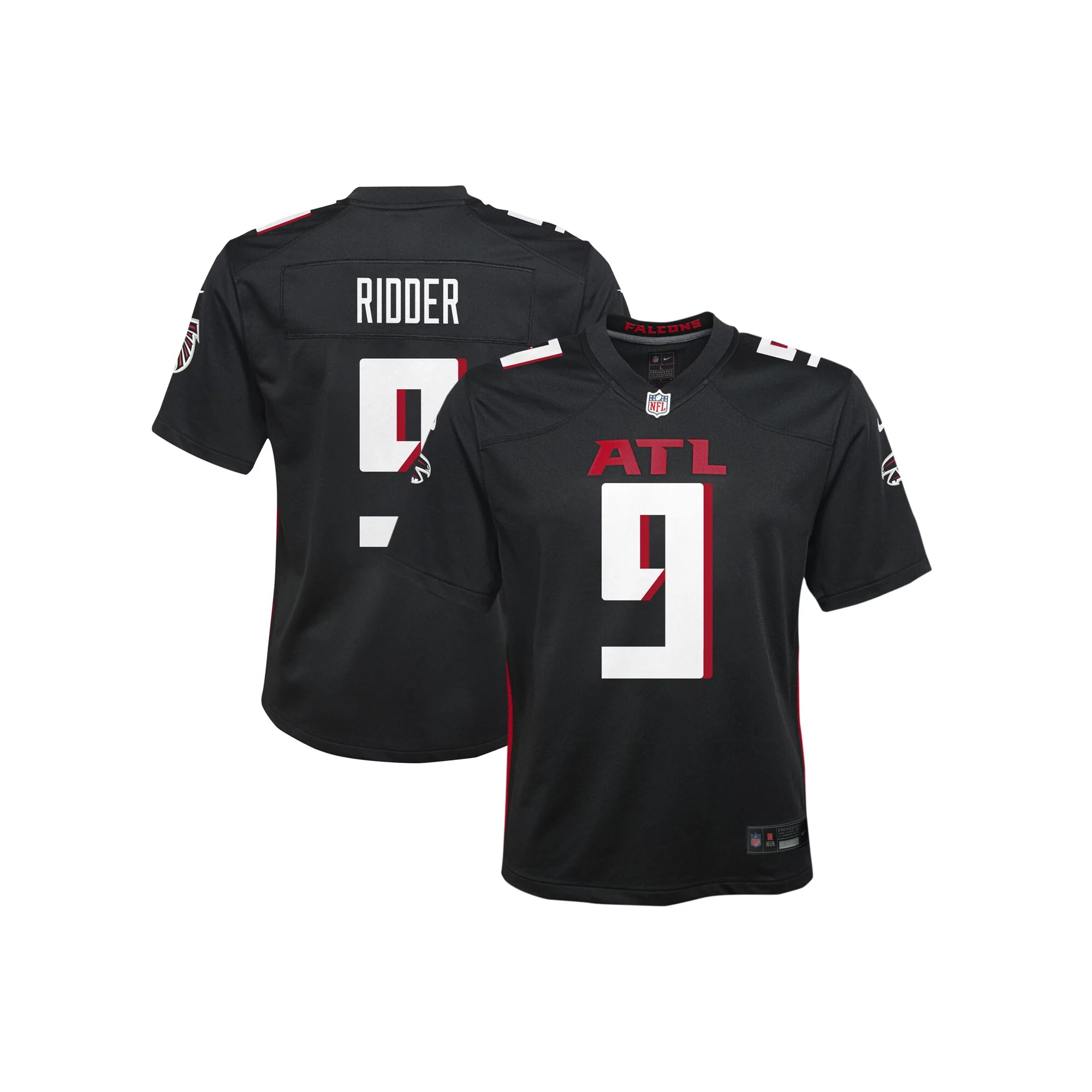 Youth Nike Desmond Ridder Black Atlanta Falcons Game Jersey