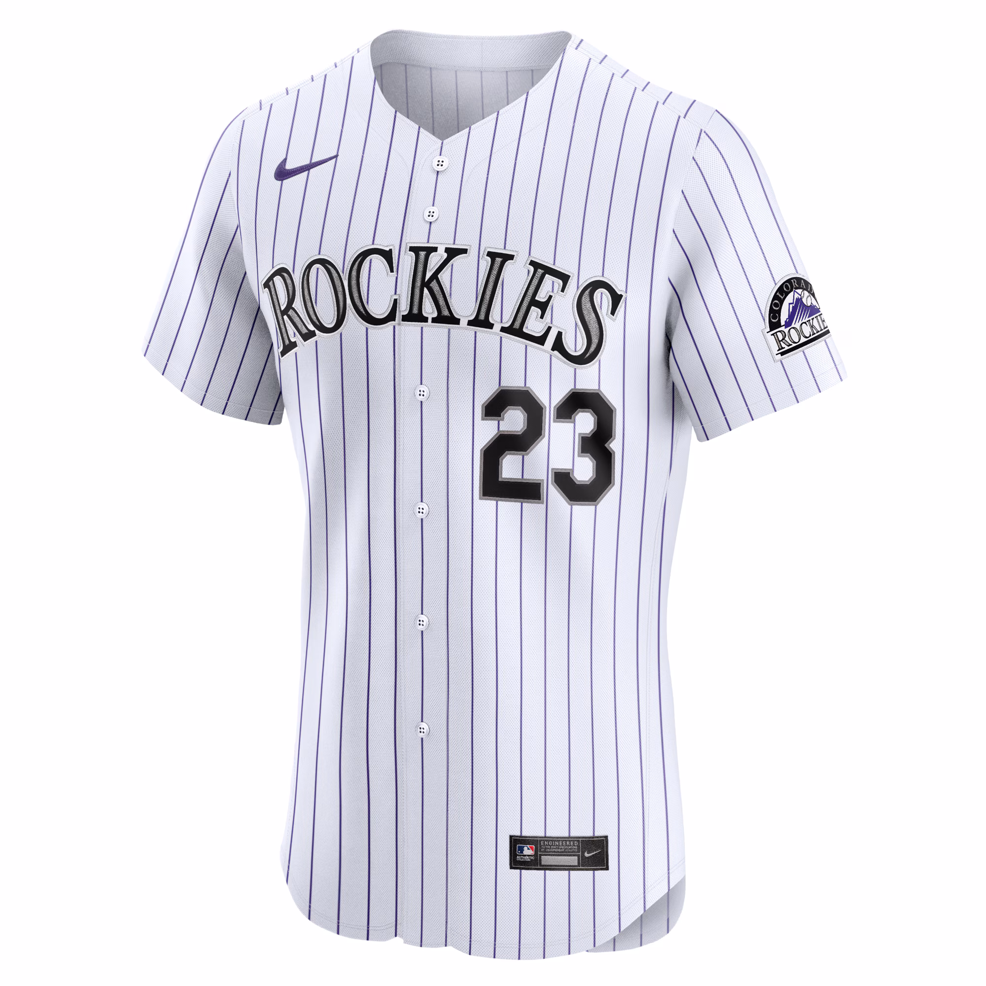Kris Bryant Colorado Rockies Nike Home Elite Jersey - White