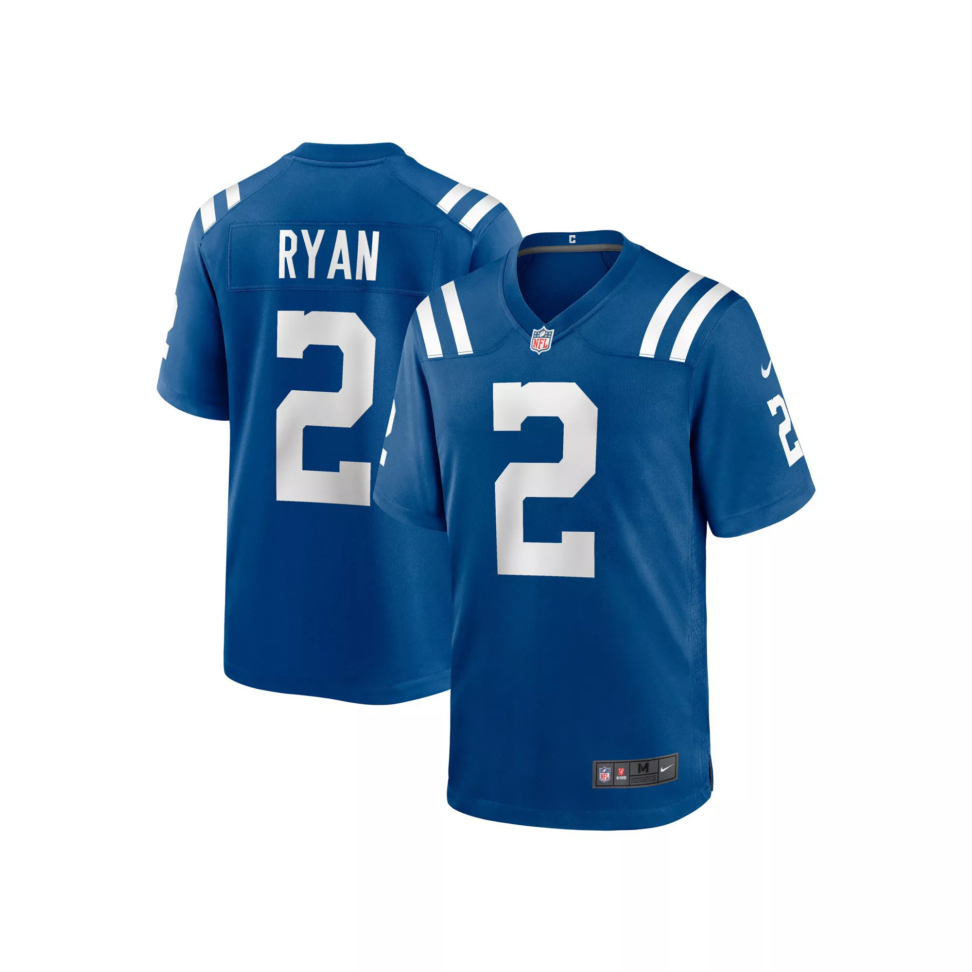 Men's Nike Matt Ryan Royal Indianapolis Colts Game Jersey