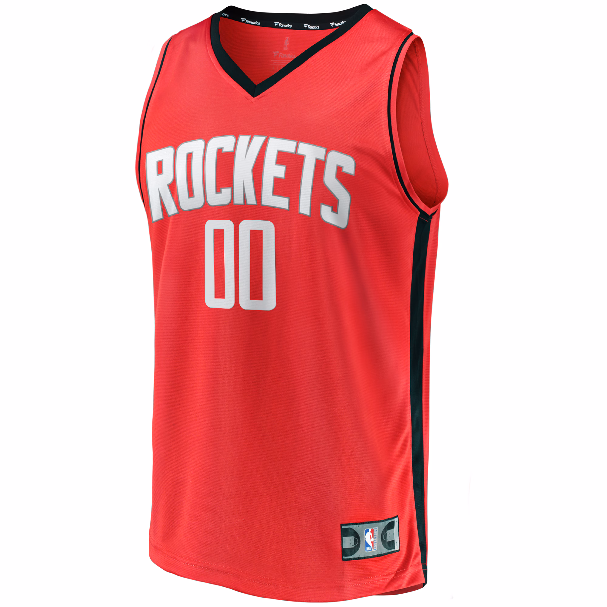 Houston Rockets Fanatics Fast Break Custom Replica Jersey - Icon Edition – Red